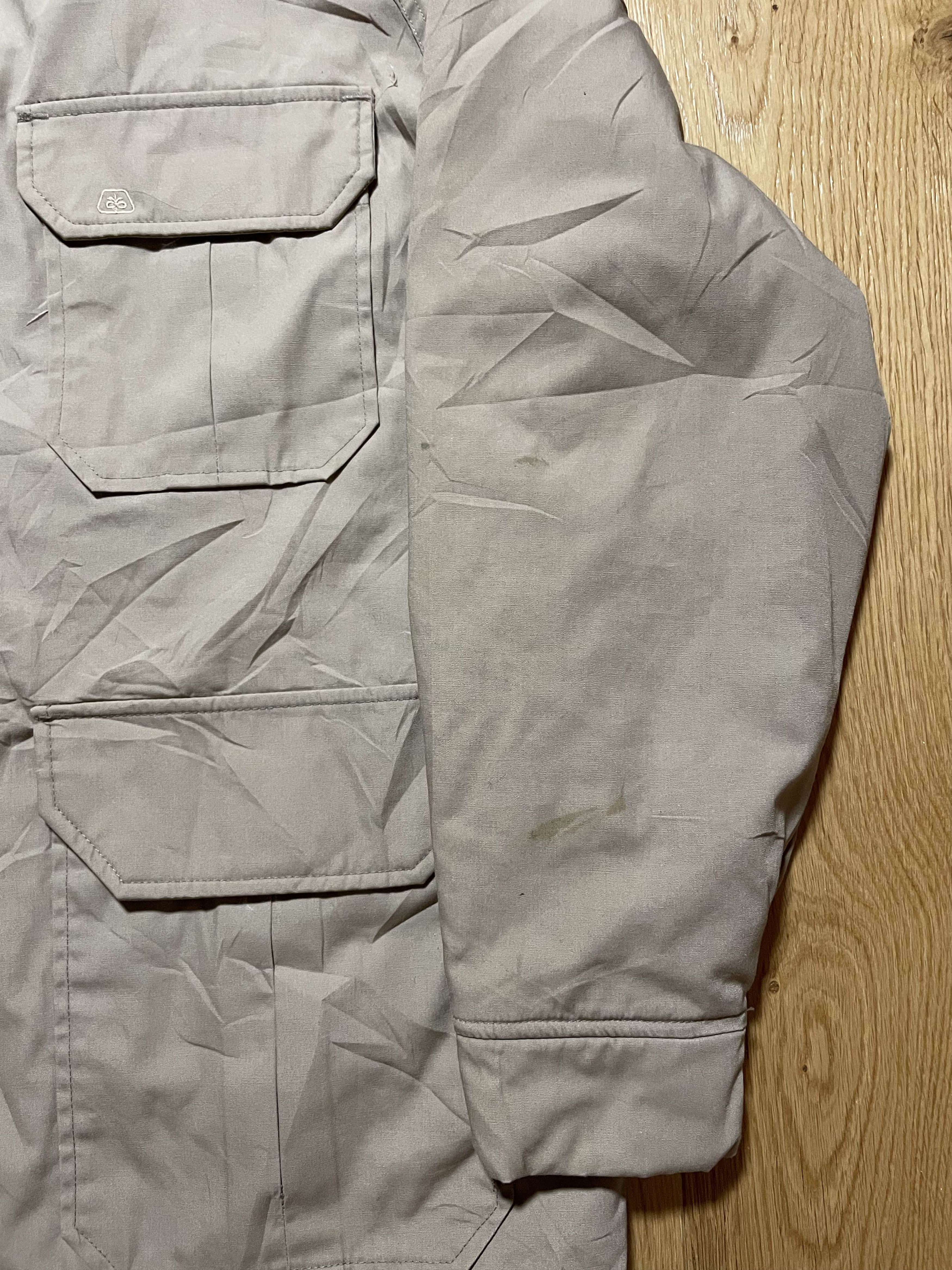 Woolrich Woolen Mills Vintage Woolrich Beige Multi Pocket Utility Field Jacket Size US L / EU 52-54 / 3 - 2 Thumbnail