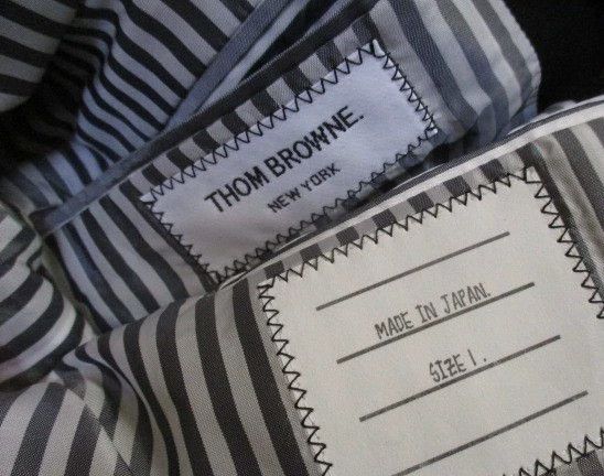 Thom Browne Thom Browne size1 Kemisi wool short coat Size 38S - 3 Thumbnail