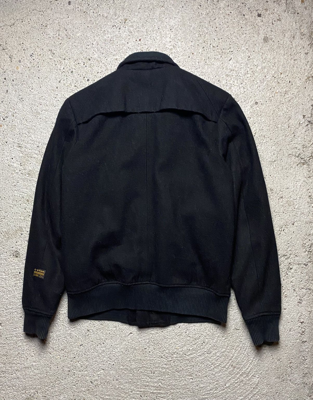 G-Star G star bomber wool jacket old money black Size US M / EU 48-50 / 2 - 13 Thumbnail
