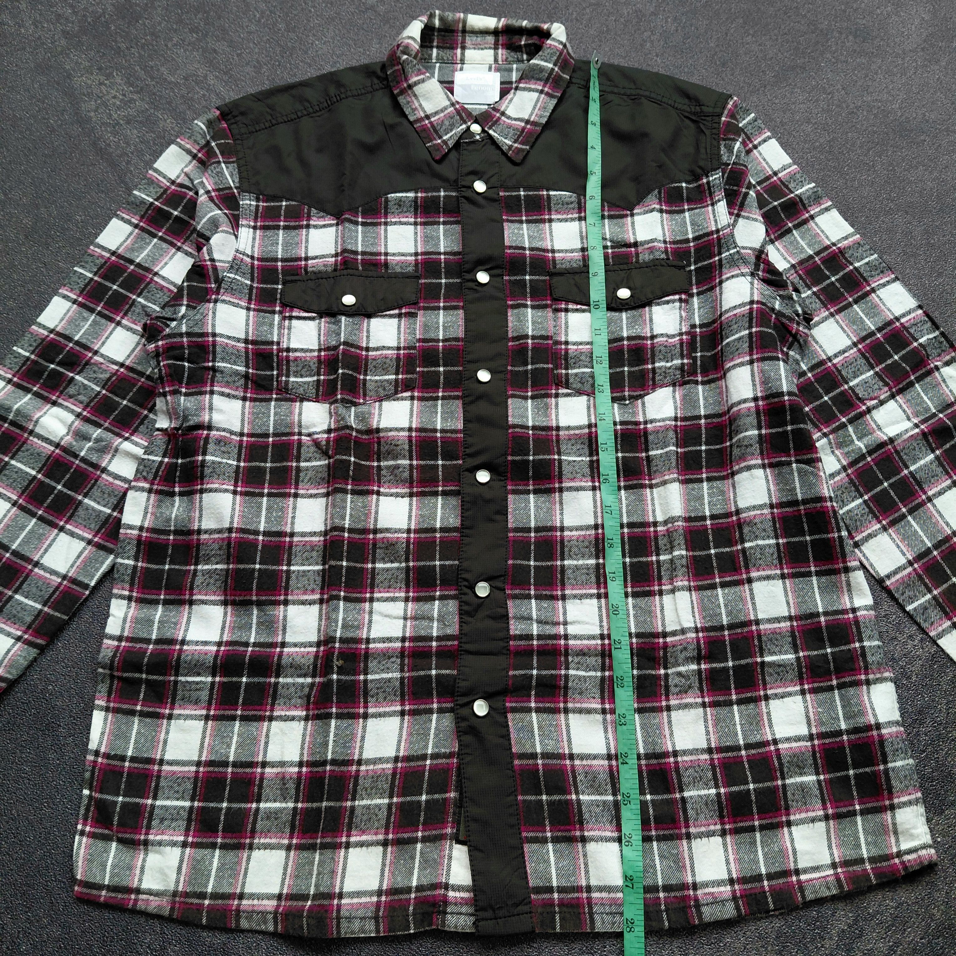 Fragment Design × Levi's Levi's Fenom Fragmentdesign Flanel Shirt Size US L / EU 52-54 / 3 - 7 Thumbnail