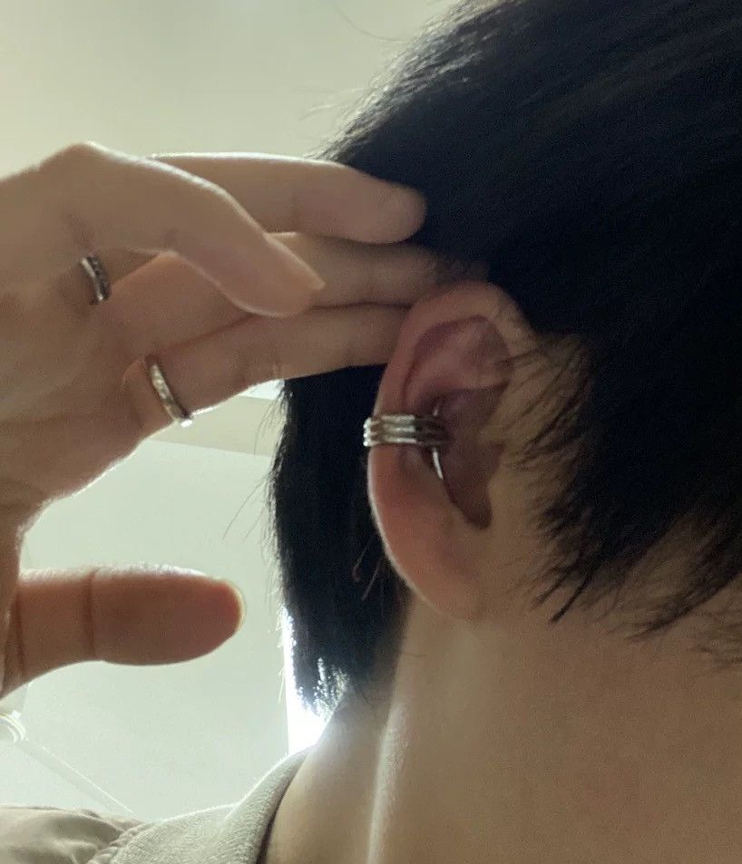 Japanese Brand × Jewelry 2000s y2k aesthetic knots ear cuff earrings Size ONE SIZE - 4 Thumbnail