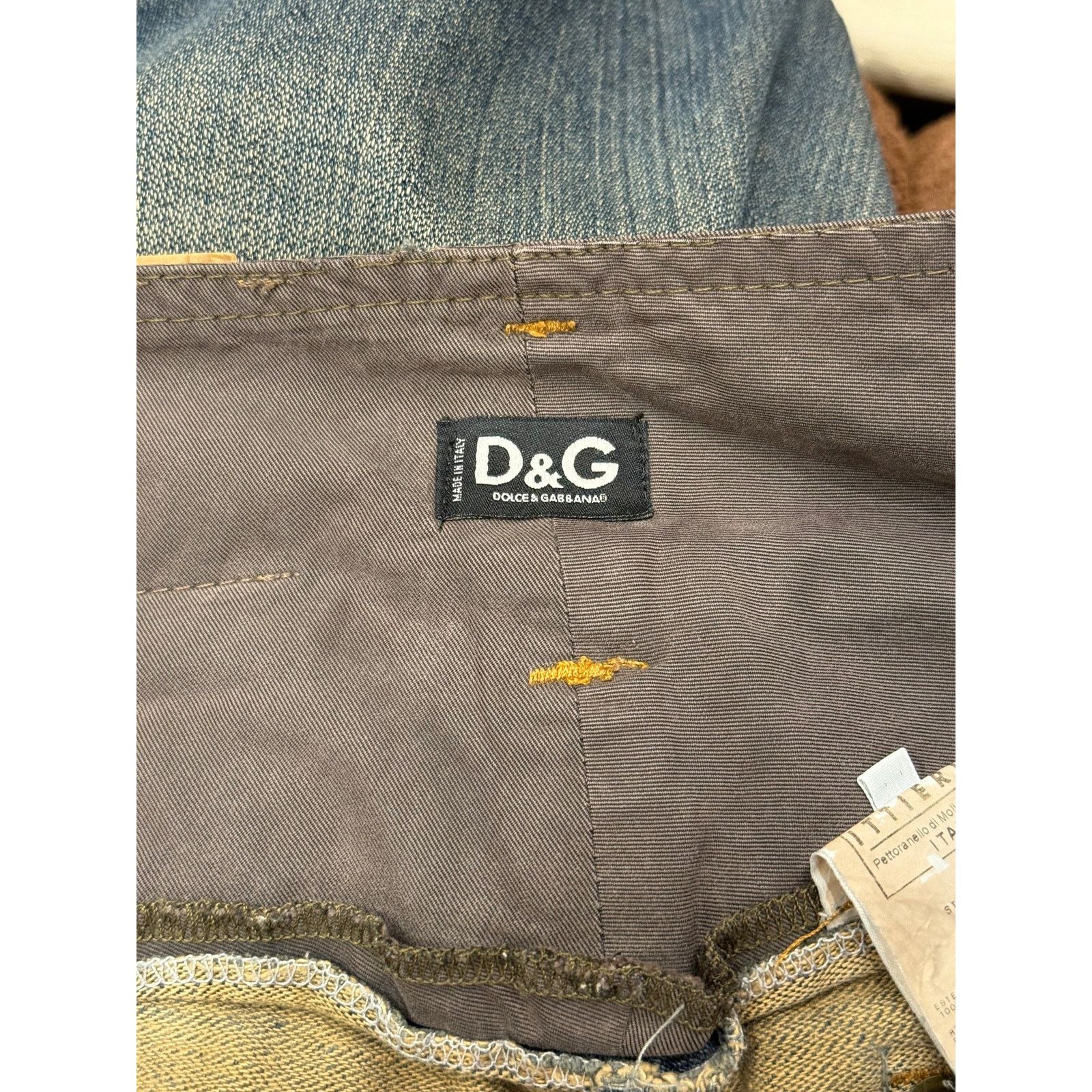 Dolce & Gabbana A/W2003 Dolce & Gabbana double waisted cargo pants Size US 32 / EU 48 - 9 Thumbnail