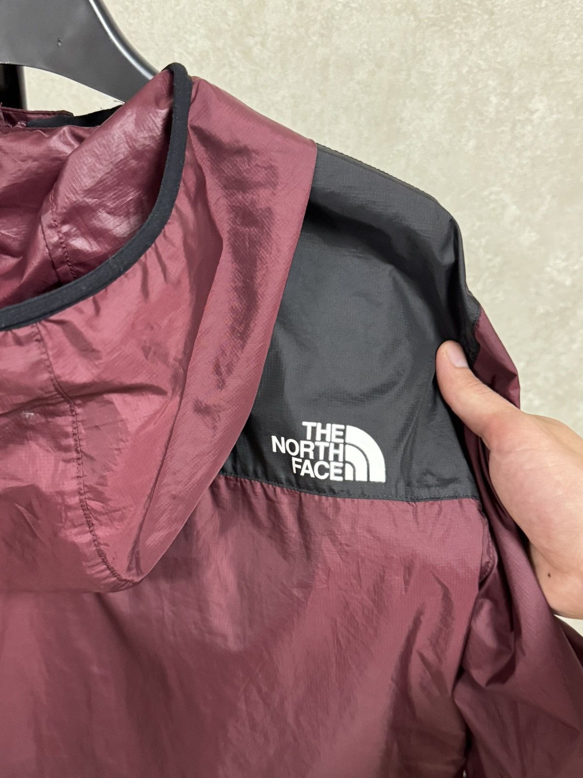 The North Face × Vintage The North Face Dark Red raincoats Y2K jacket Size US L / EU 52-54 / 3 - 9 Thumbnail