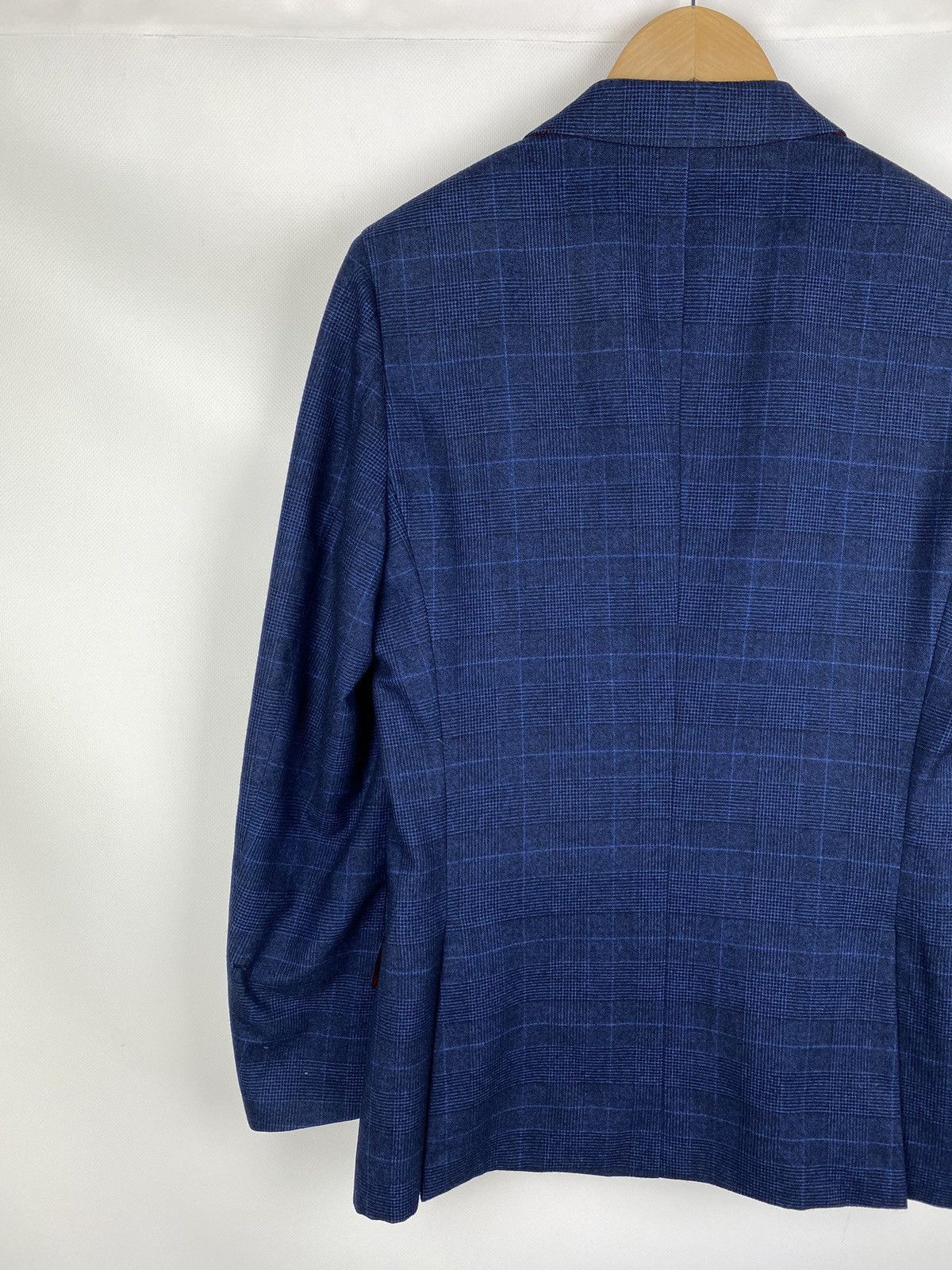 Suitsupply Suitsupply Carlo Barbera Sienna wool checked blazer jacket Size 36R - 13 Thumbnail