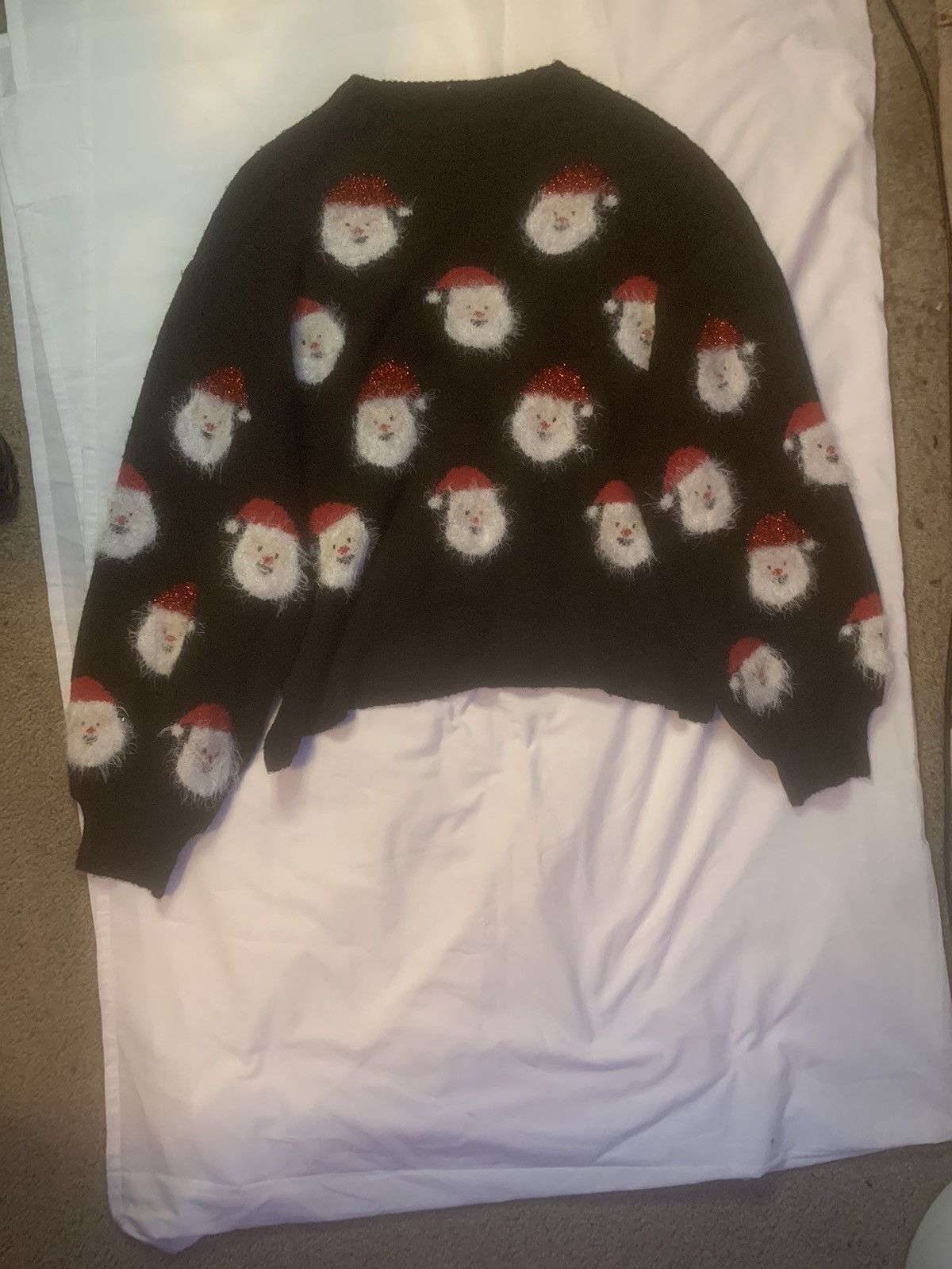 Other Black Santa clause sweater Size US M / EU 48-50 / 2 - 1 Thumbnail