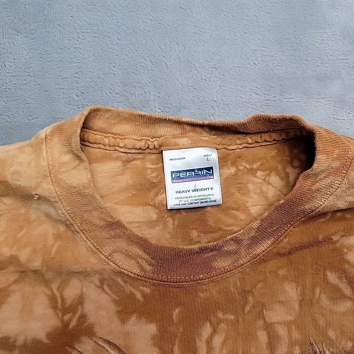Vintage VTG Whitetail Deer Shirt Mens Large Brown Tie Die Y2K Buck Nature Wildlife Tee Size US L / EU 52-54 / 3 - 4 Thumbnail