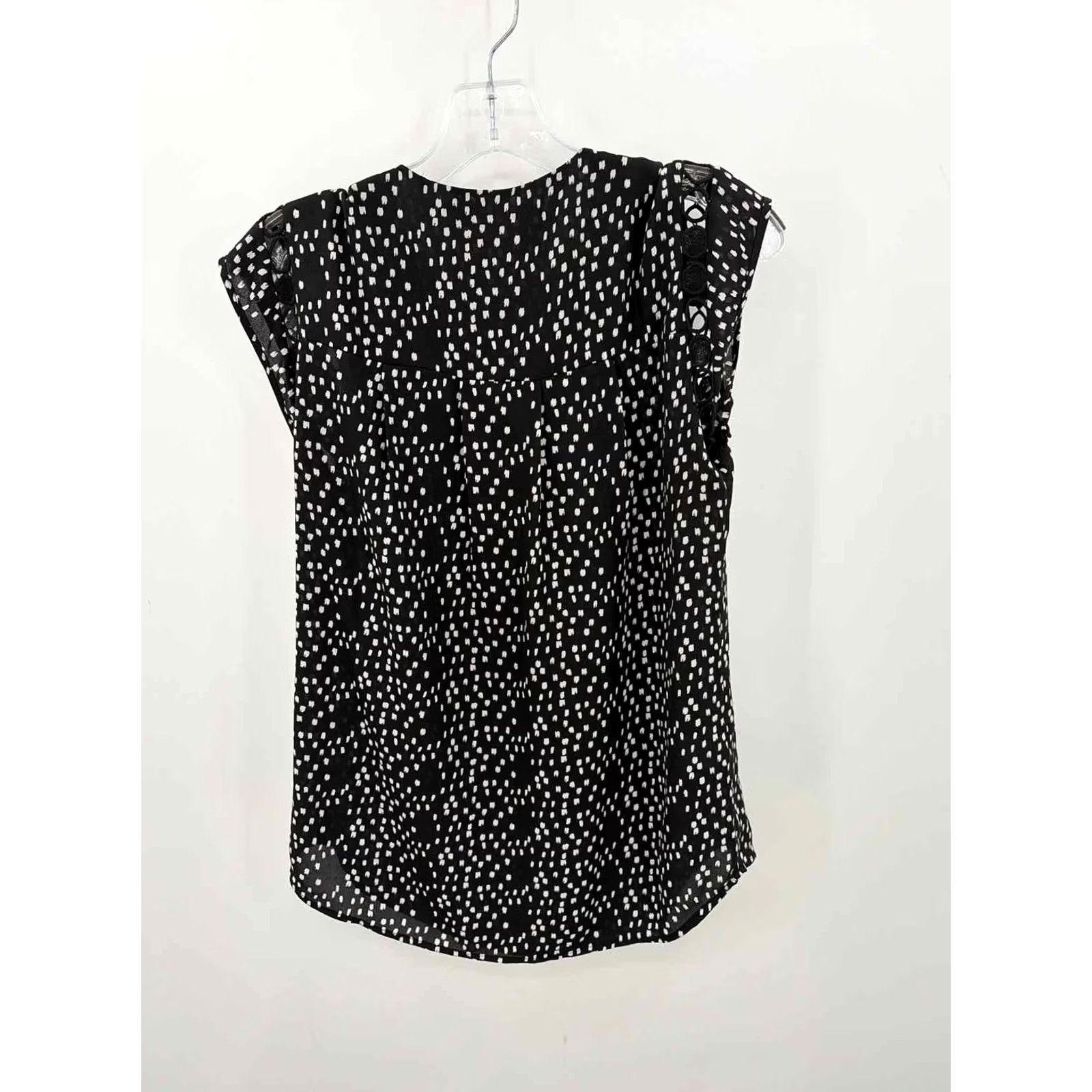 Vintage Daniel Rainn Black Blouse Size Small Size S / US 4 / IT 40 - 5 Thumbnail