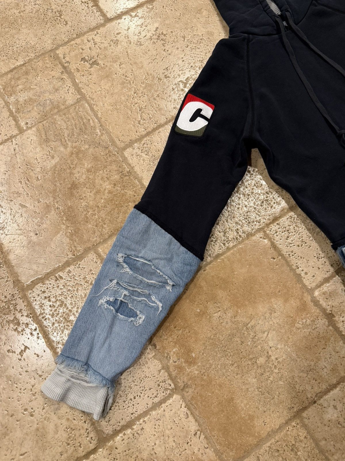 Greg Lauren Greg Lauren x Dave Chappelle 2020 Fragment Patch Hoodie Size US L / EU 52-54 / 3 - 7 Thumbnail