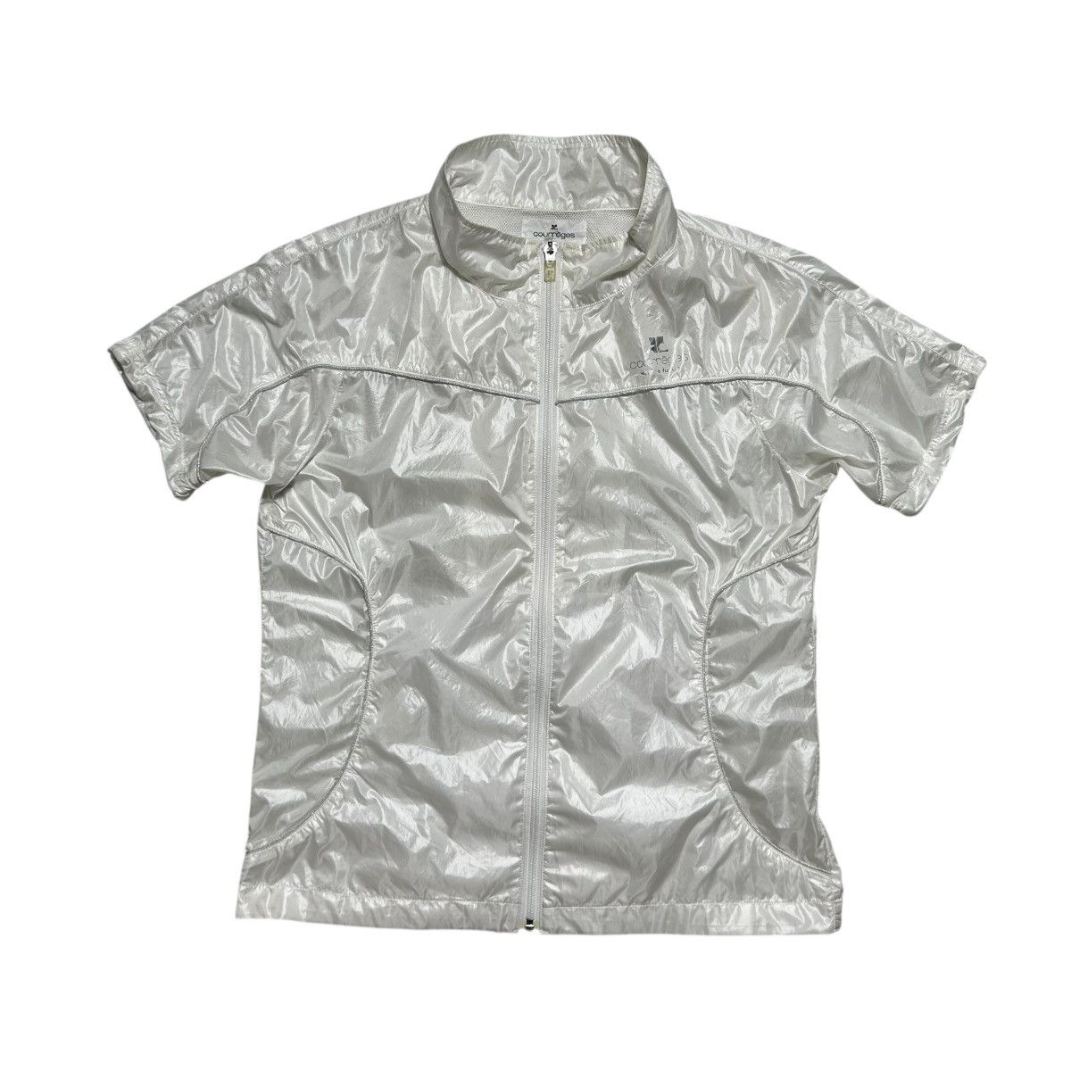 Courreges Courreges Zipper Rain Short Jacket Size S / US 4 / IT 40 - 1 Thumbnail
