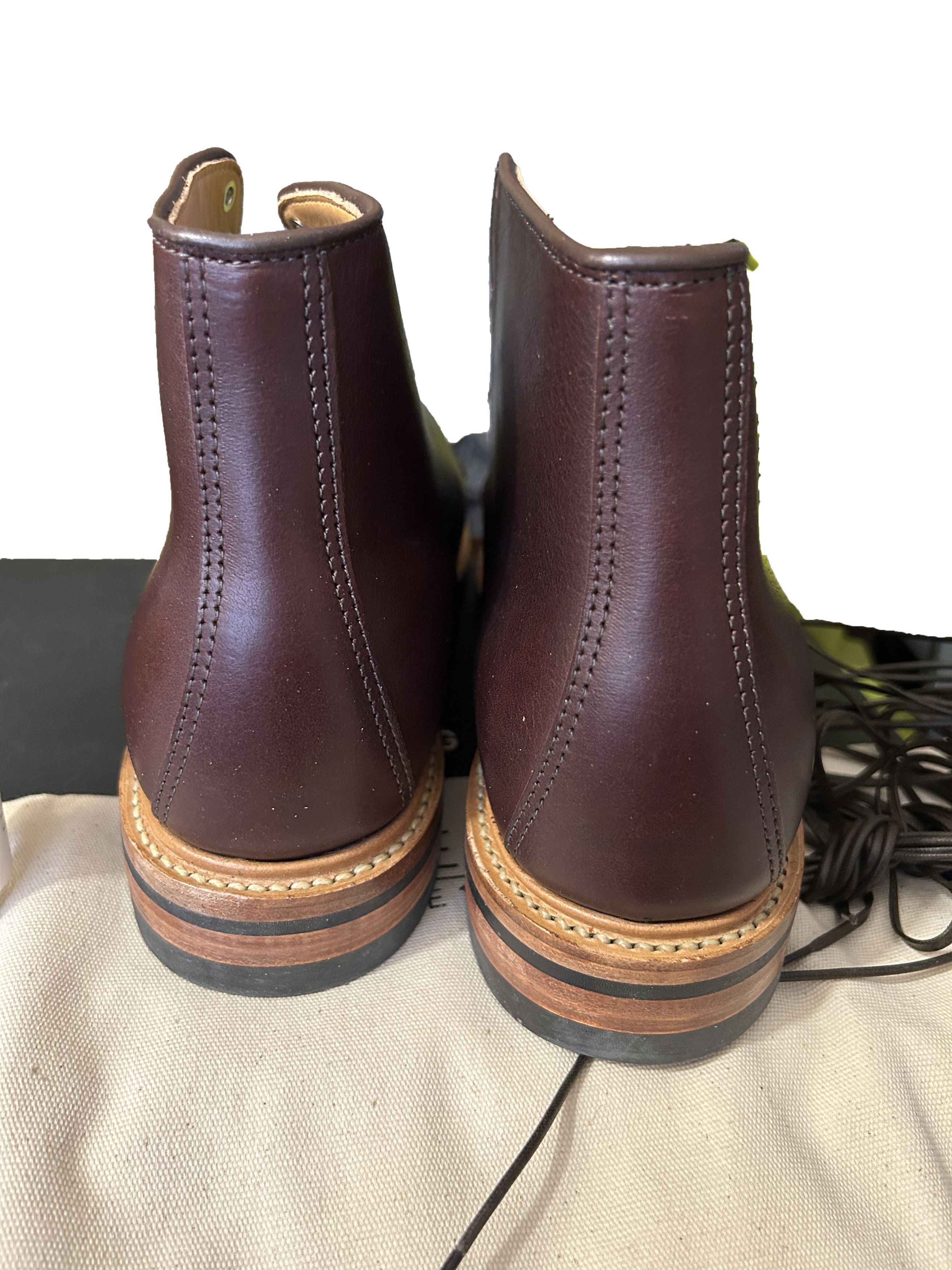 Viberg Service Boots Brown Derby Snuff Calf Leather 2020 Chukka Size US 9 / EU 42 - 3 Thumbnail