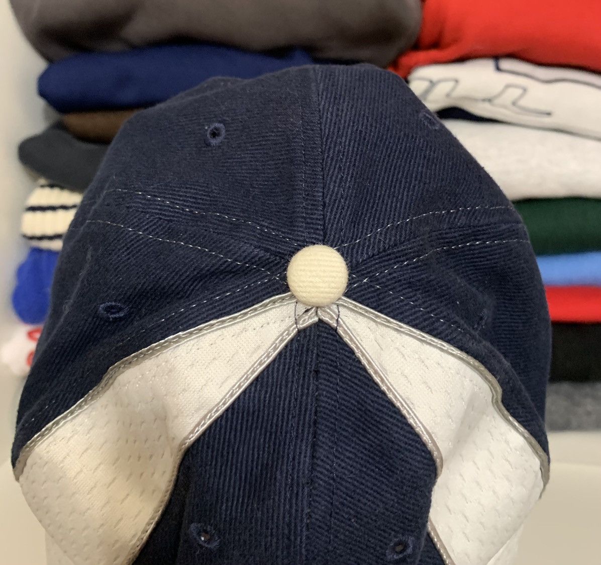 New York Yankees × Vintage Vintage New York Yankees Big Logo Cap Hat Size ONE SIZE - 7 Thumbnail