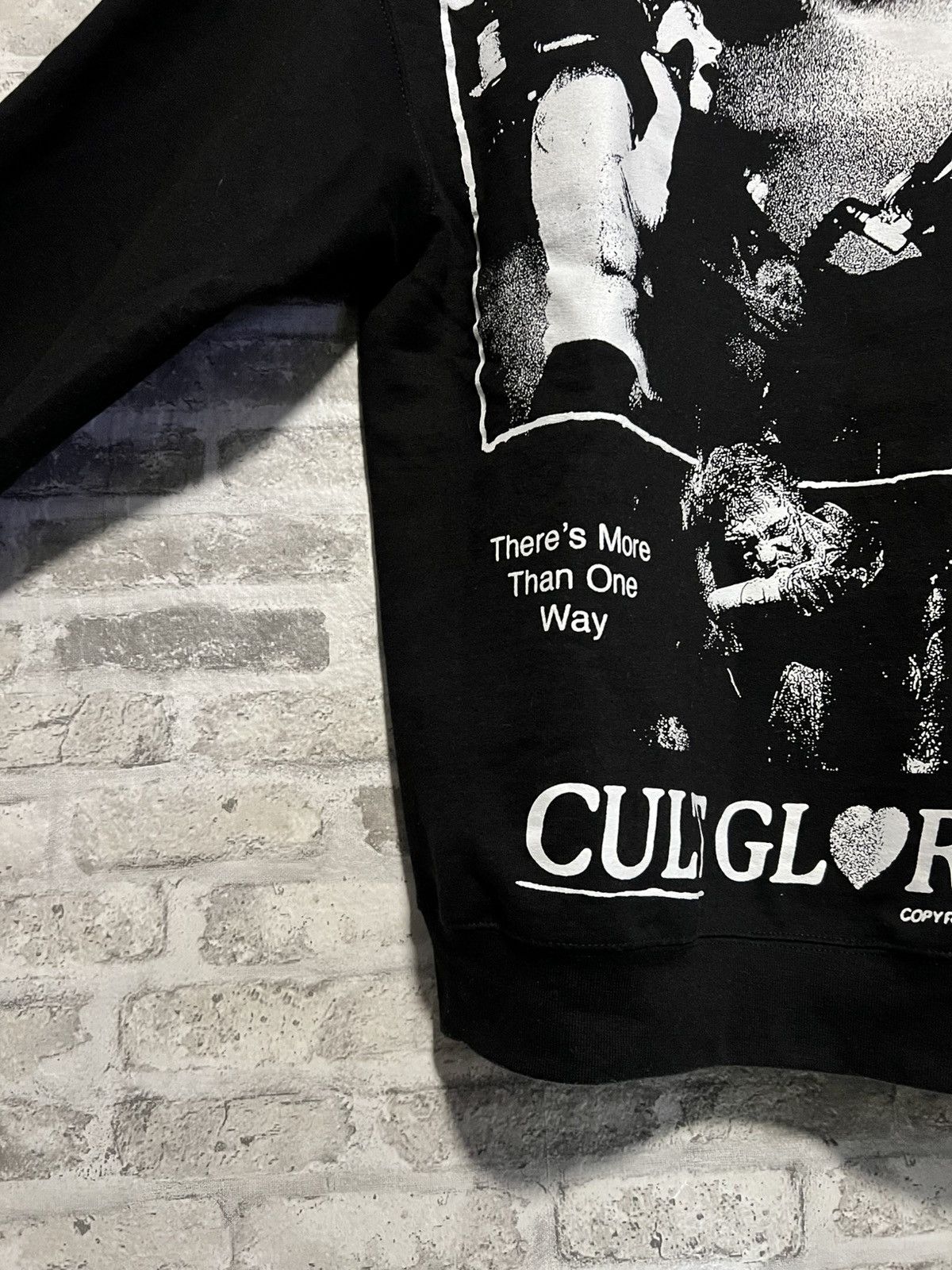 G59 Records CULT GLORIA - VALENTINE CHAMPION CREWNECK (BLACK) MEDIUM Size US M / EU 48-50 / 2 - 7 Thumbnail