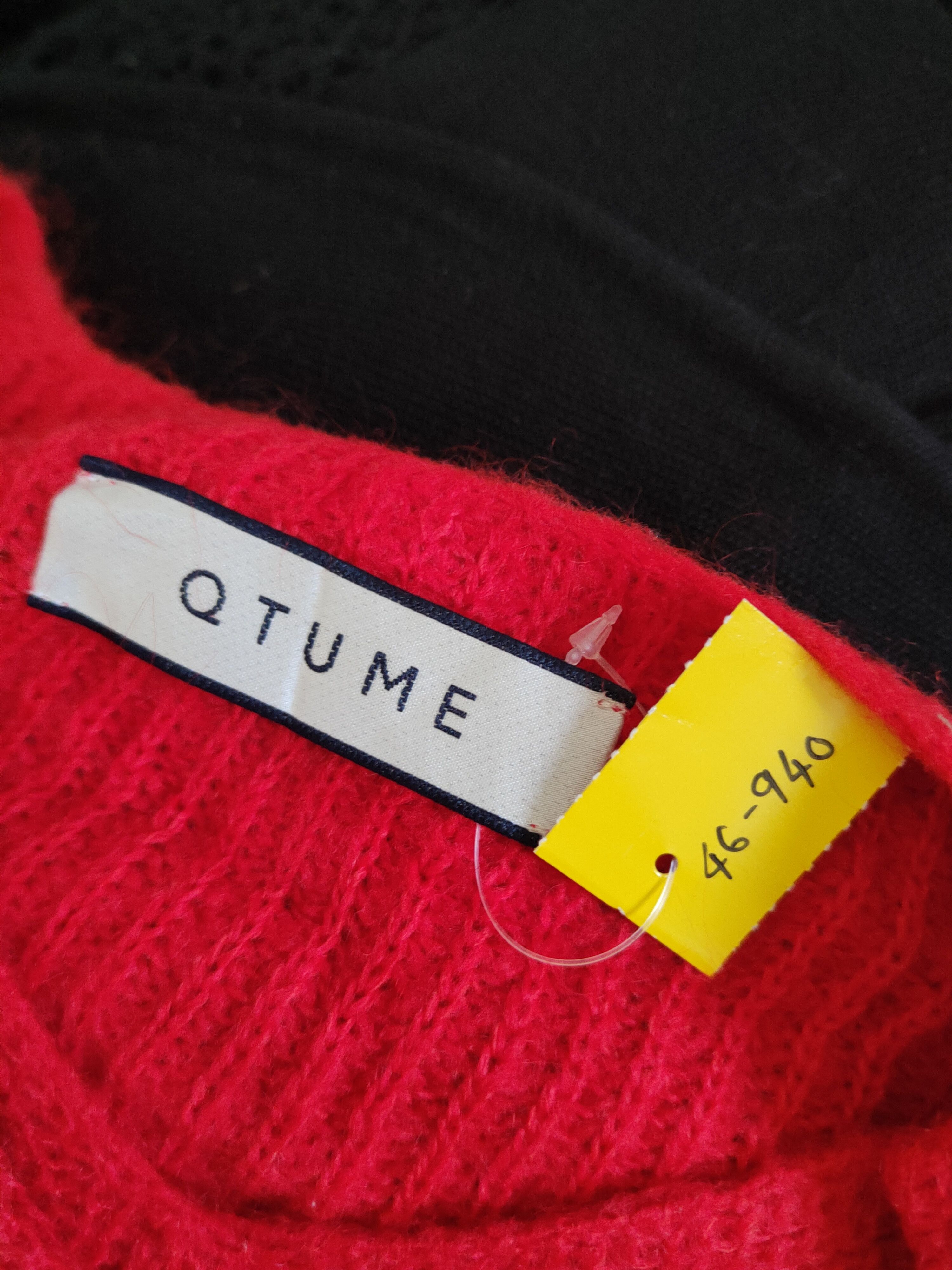 Japanese Brand DL Qtume Red Knitwear Sweatshirts #46-940 Size L / US 10 / IT 46 - 12 Thumbnail