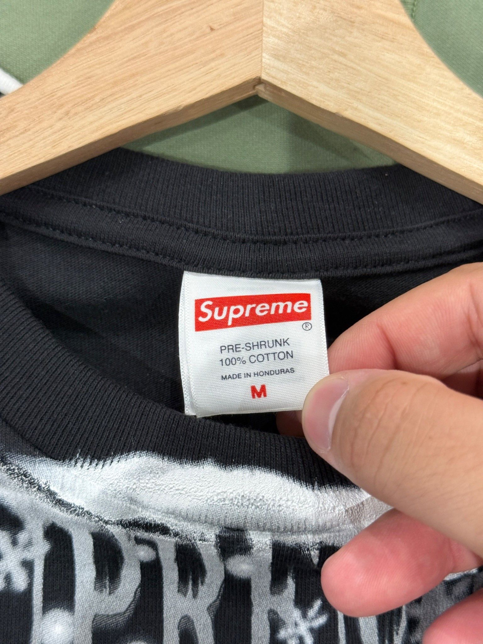 Supreme Supreme Flash Tee Black Size US M / EU 48-50 / 2 - 6 Thumbnail