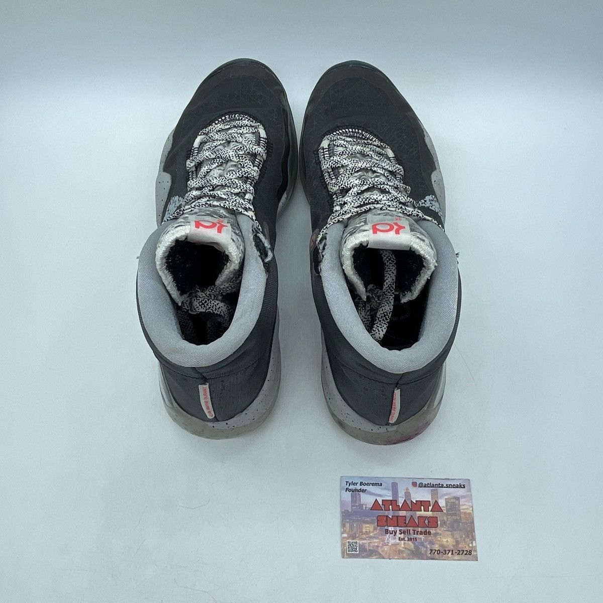 Nike Zoom KD 12 black cement Size US 10 / EU 43 - 6 Thumbnail