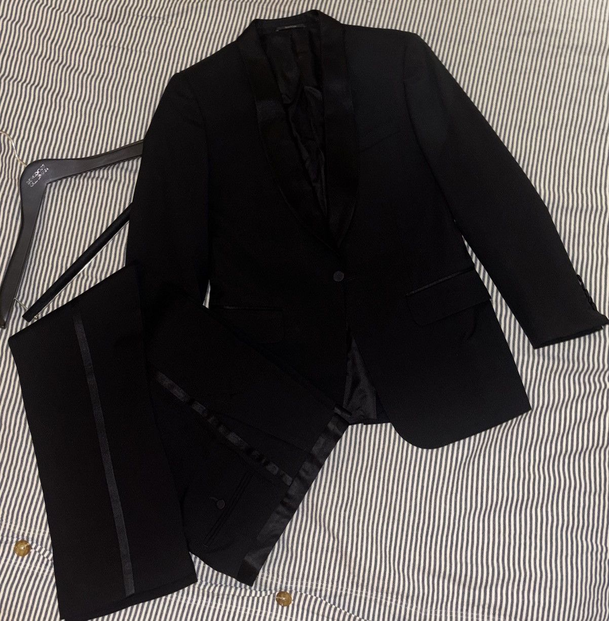 Gucci Gucci- wool shawl lapel tuxedo Size 48R - 5 Thumbnail