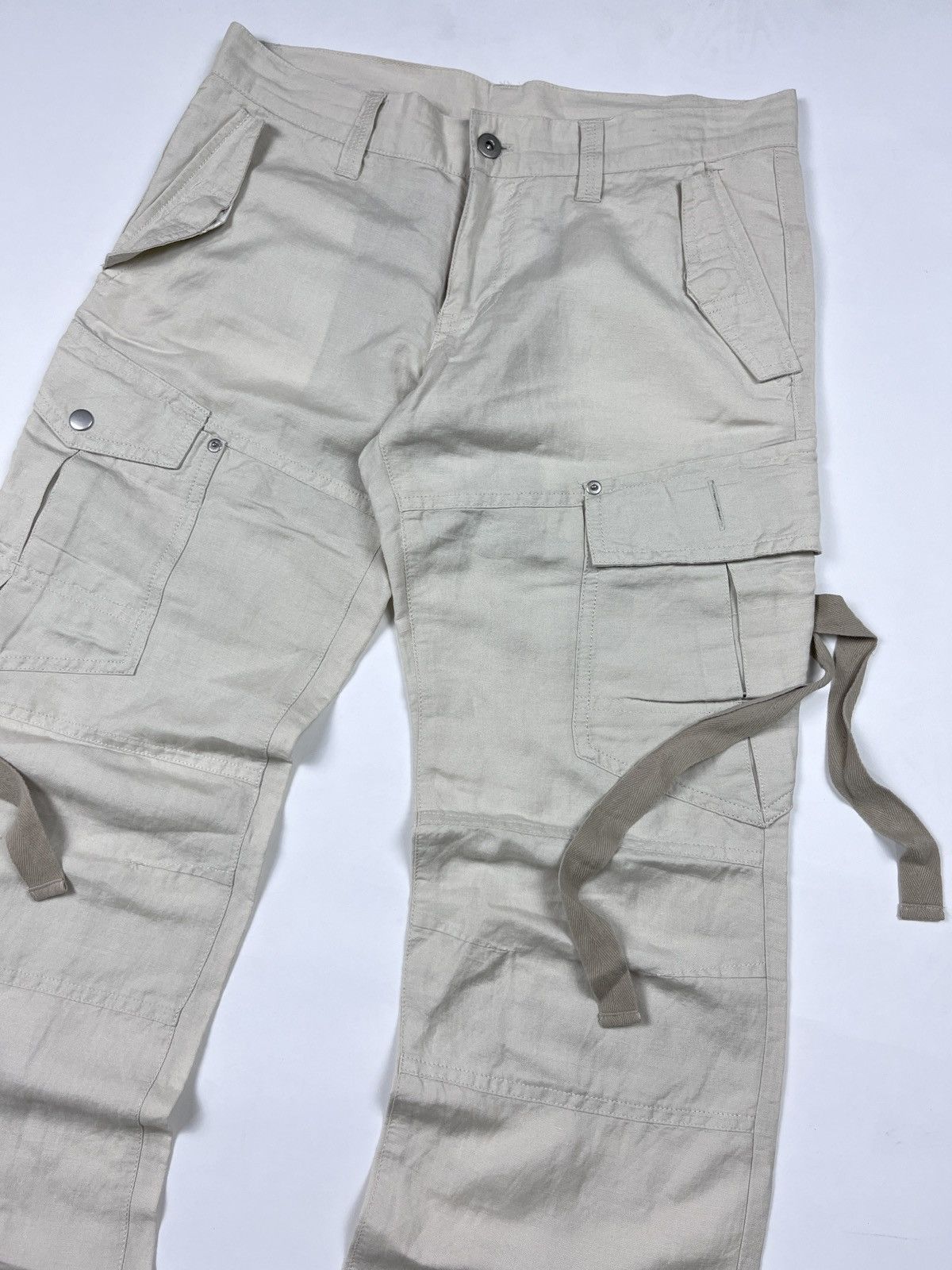 Tornado Mart Tornado Mart flared bondage cargo pant Size US 32 / EU 48 - 4 Thumbnail