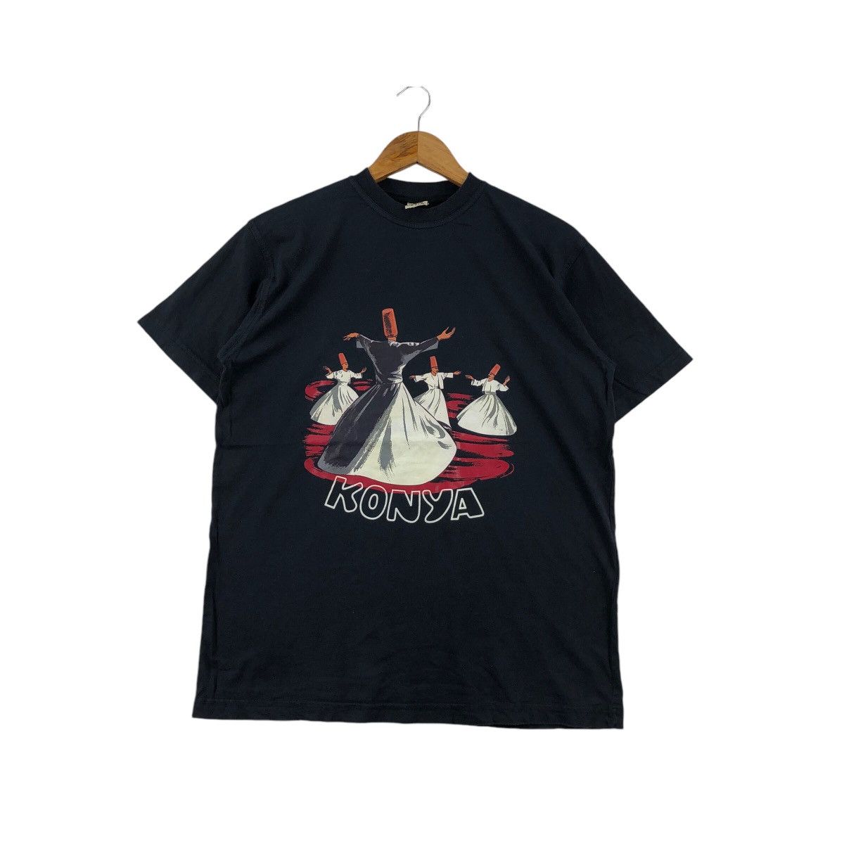 Vintage Vintage KONYA Dance Tee Shirt Size US M / EU 48-50 / 2 - 1 Thumbnail