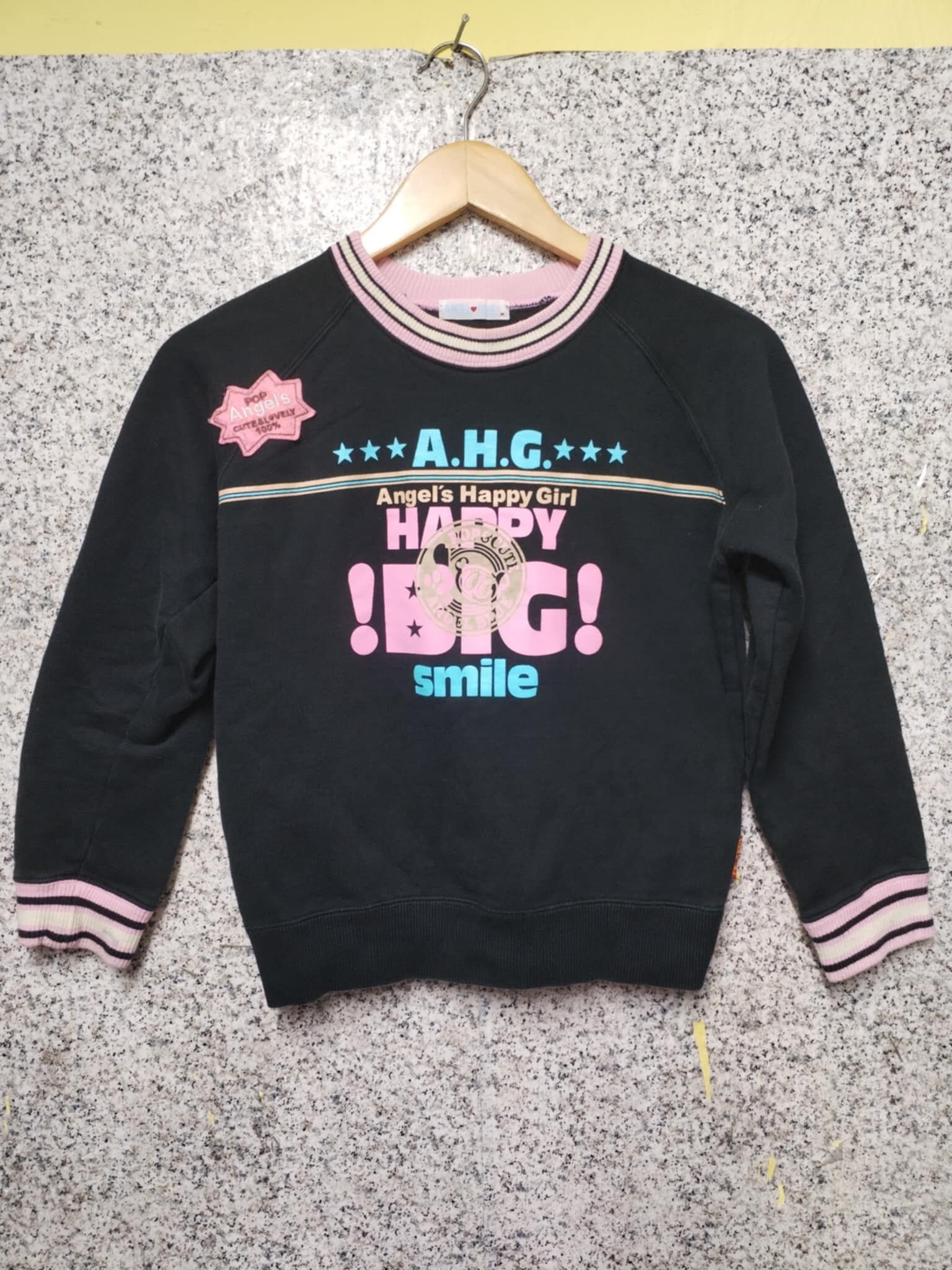 Angel Blue × Hysteric Glamour × Vintage VINTAGE ANGEL BLUE CROP SWEATSHIRTS VERY RARE Size M / US 6-8 / IT 42-44 - 1 Thumbnail