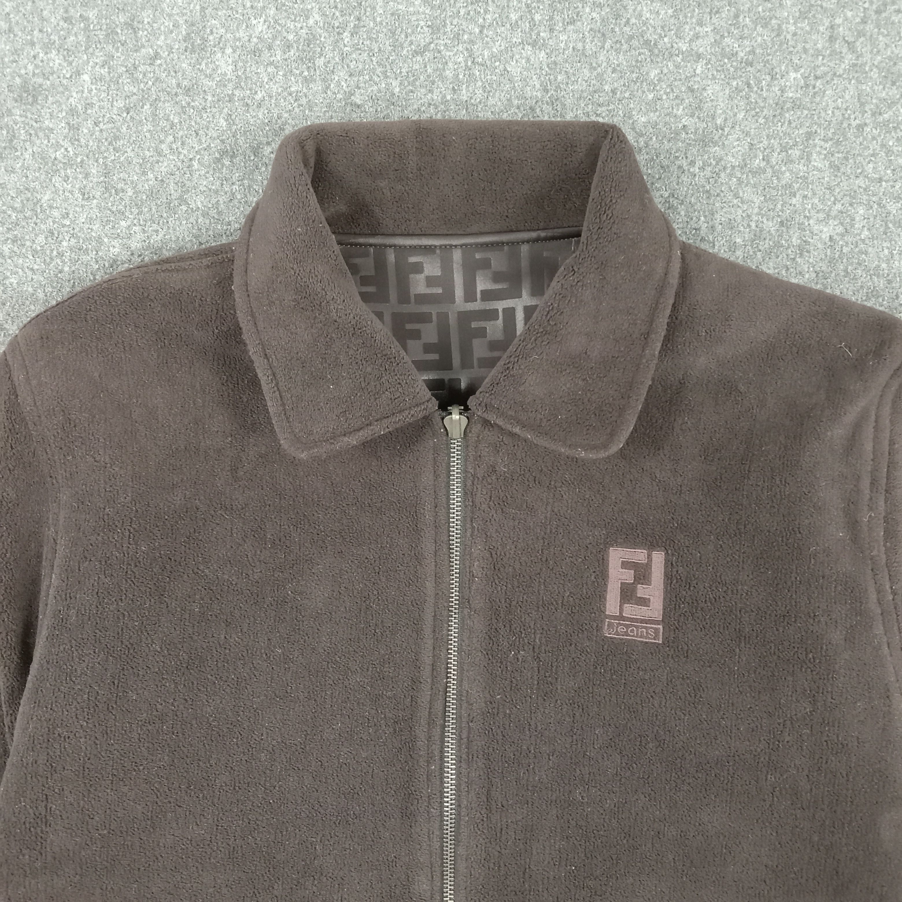 Fendi × Vintage Fendi Italian Brand Reversible Jacket Size US L / EU 52-54 / 3 - 4 Thumbnail