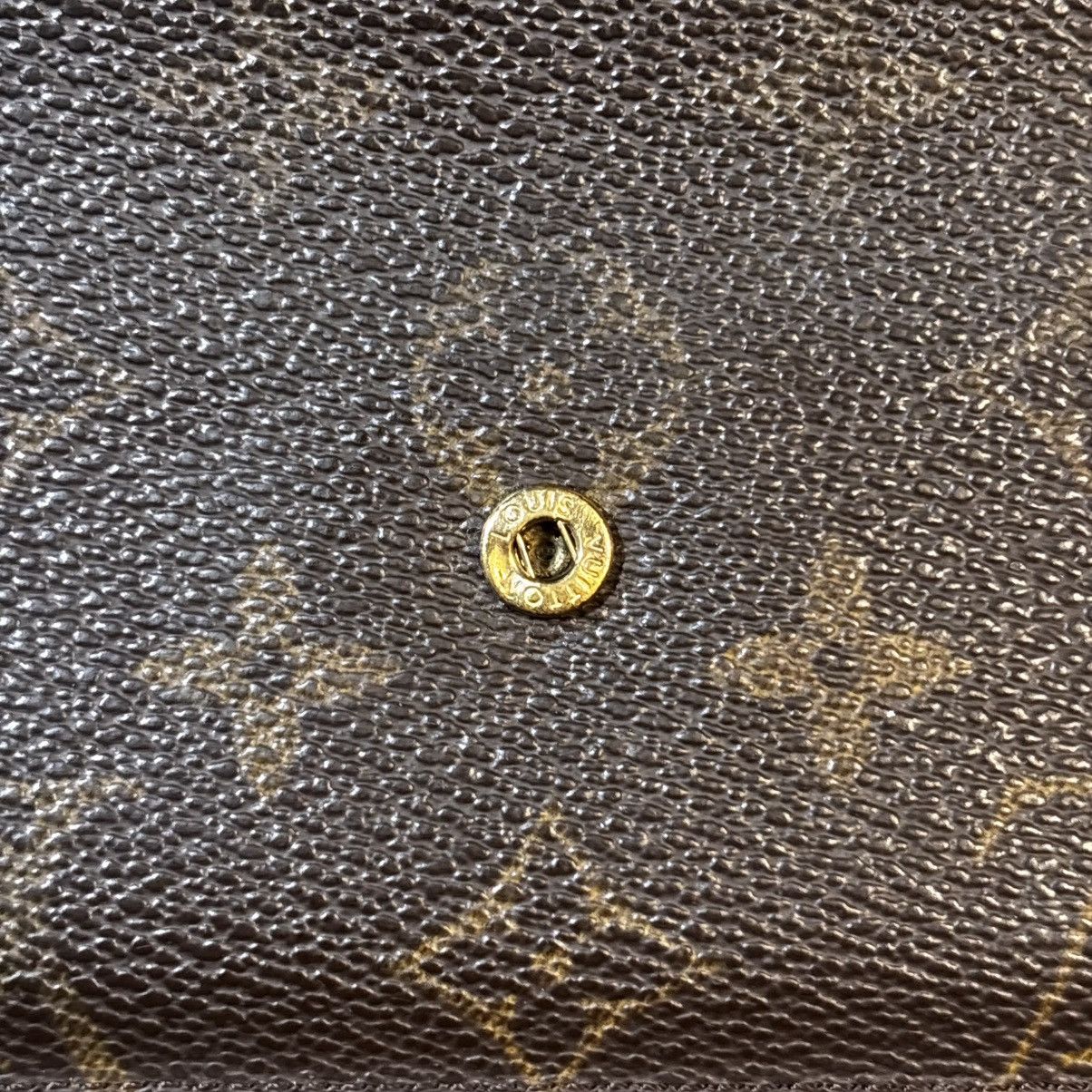 Louis Vuitton Louis Vuitton Monogram Canvas Trifold Wallet Made in France Size ONE SIZE - 3 Thumbnail