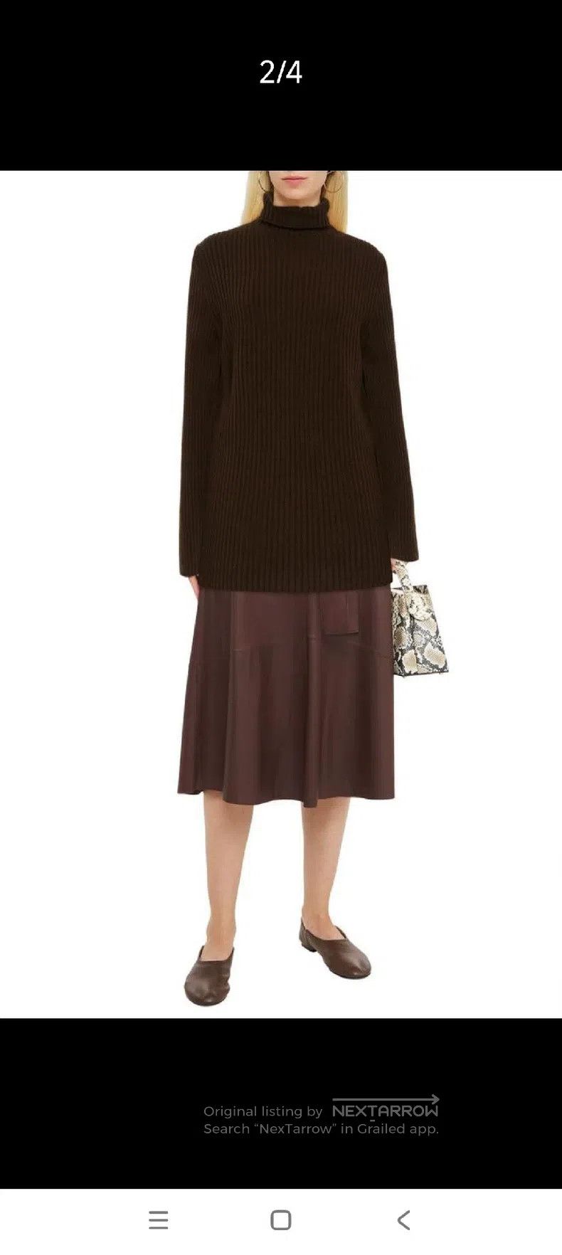 Ann Demeulemeester Ann Demeulemeester High-Neck Sweater Size S / US 4 / IT 40 - 1 Thumbnail