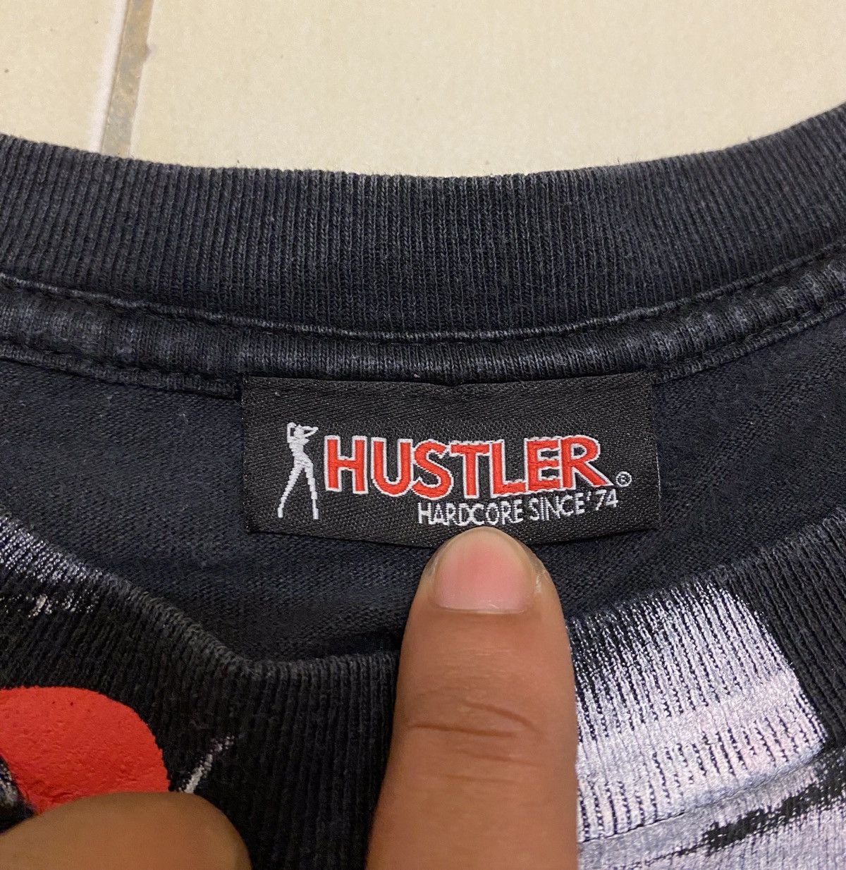 Other × Vintage Hustler Hardcore Porn Magazine All Over Print Size US XL / EU 56 / 4 - 8 Thumbnail