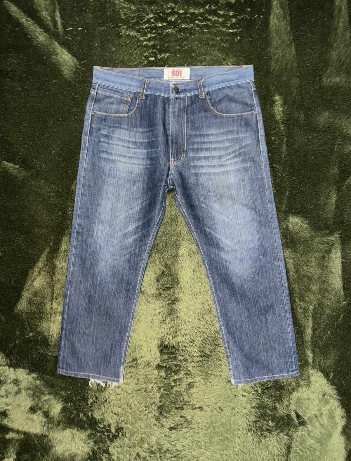 Levi's [W38/L34] 00s Levi’s 501 Premium Japan Release Denim Pants Size US 38 / EU 54 - 1 Thumbnail