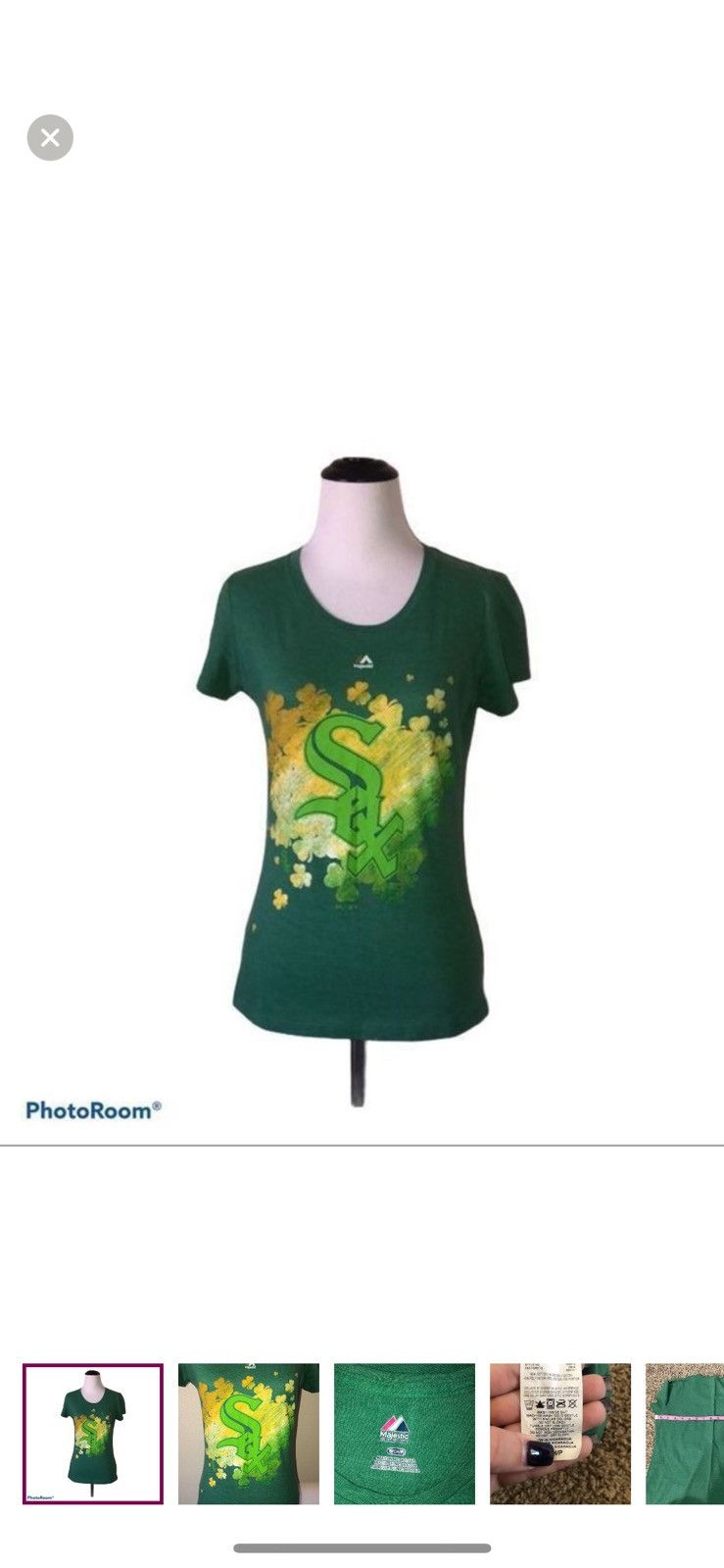 Majestic Majestic small Irish Chicago white Sox tee Size S / US 4 / IT 40 - 1 Thumbnail