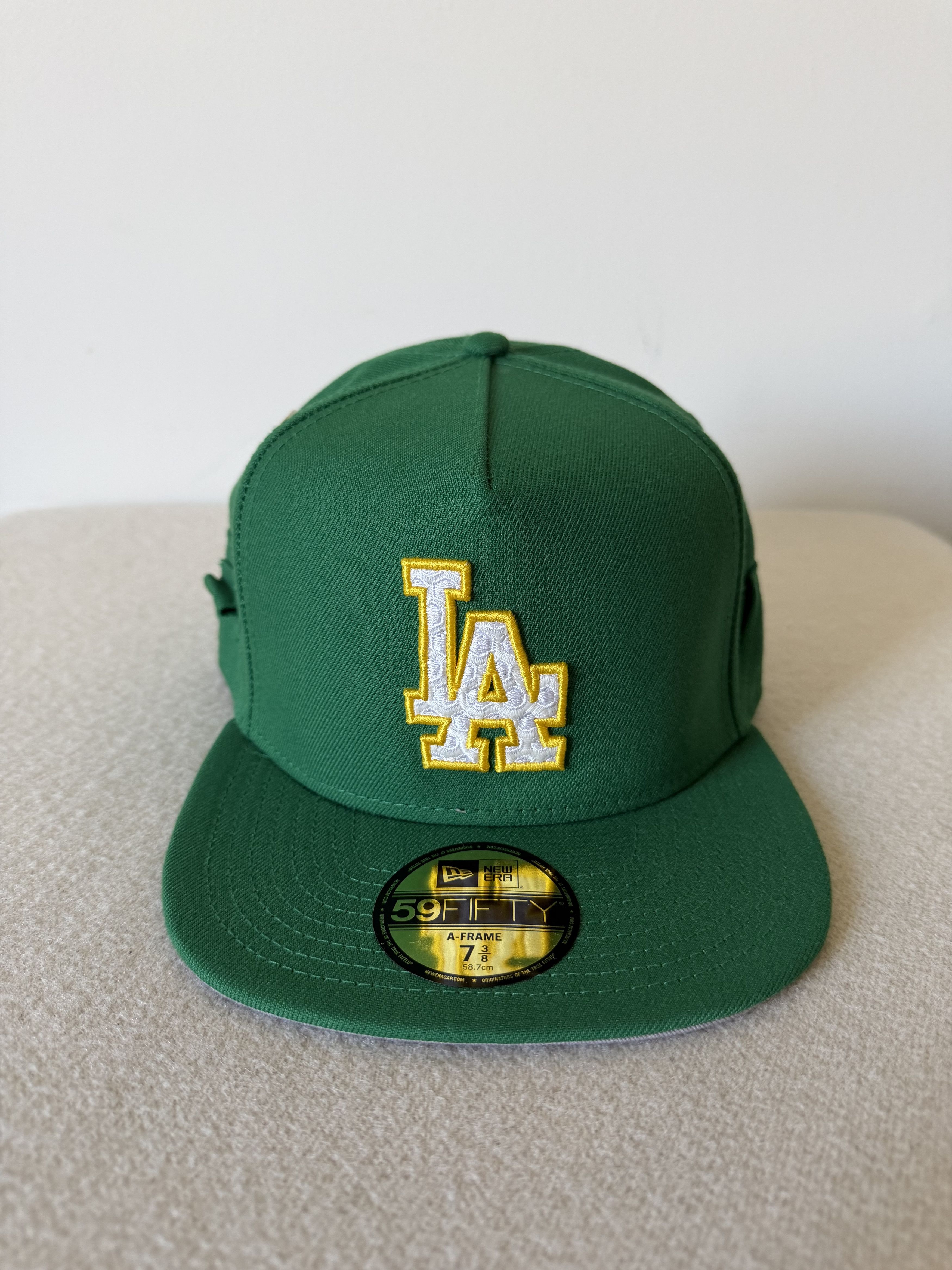New Era 7 3/8 New Era Los Angeles Dodgers Augusta Bloom 59FIFTY Hat Size ONE SIZE - 2 Thumbnail