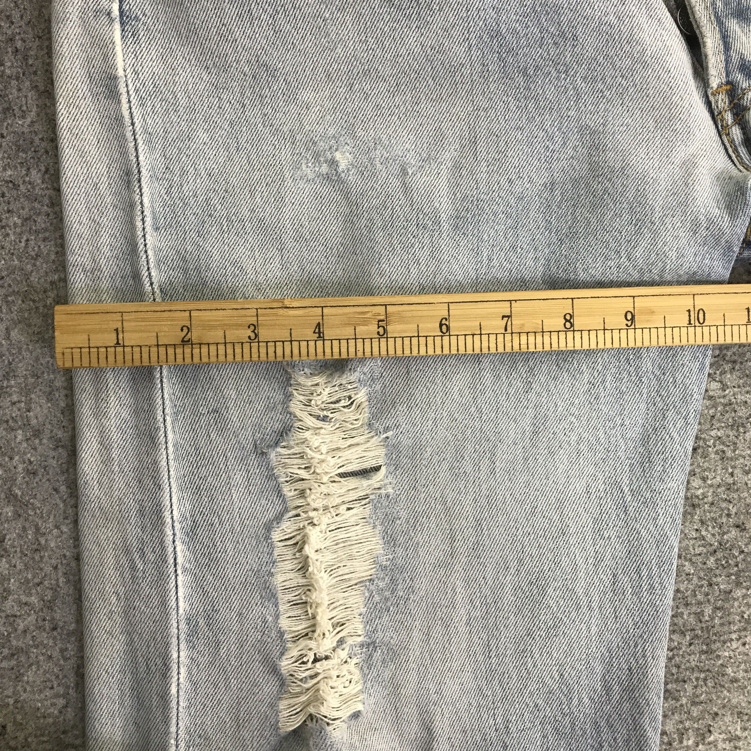 Levi's LEVIS DISTRESSED DENIM WASH FADED PANTA K118B5 Size US 32 / EU 48 - 9 Thumbnail