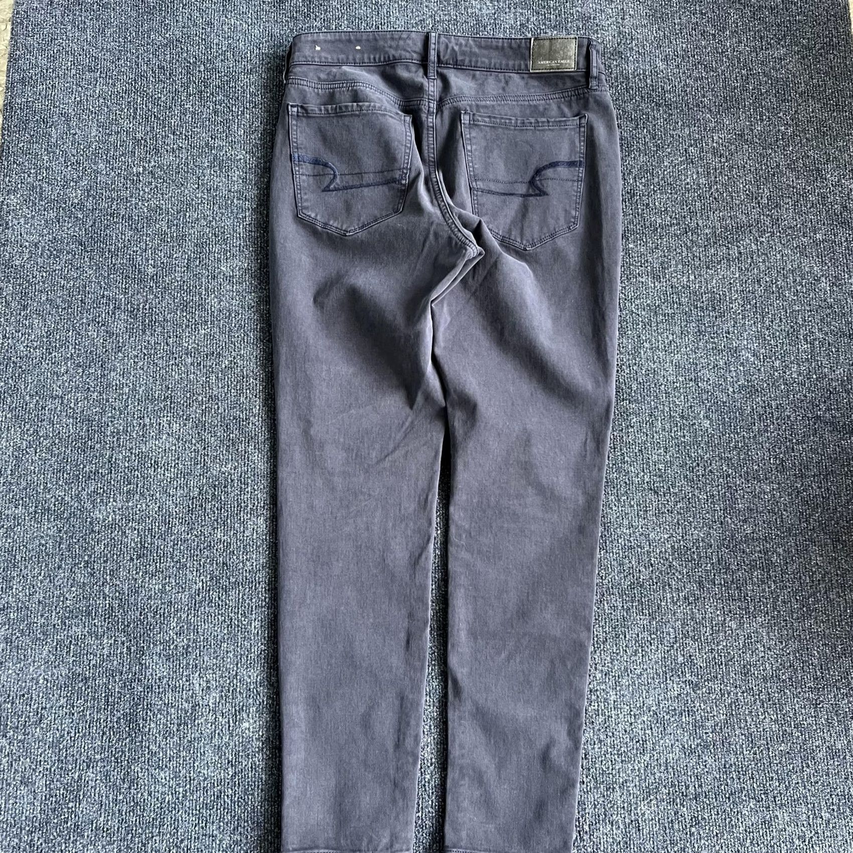 American Eagle Outfitters American Eagle Outfitters Jegging Jeans Womens 8 Short Charcoal Stretch Denim Slim 5-Pocket Mens? Size 30" / US 8 / IT 44 - 4 Thumbnail
