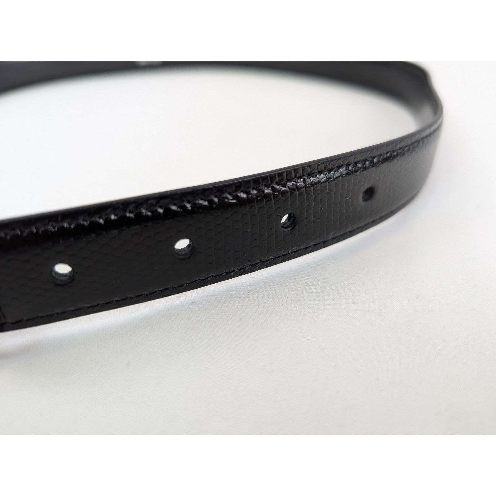 Celine o1rshd1 Size: 80 / Elegant Belt with Square Buckle Size ONE SIZE - 7 Thumbnail
