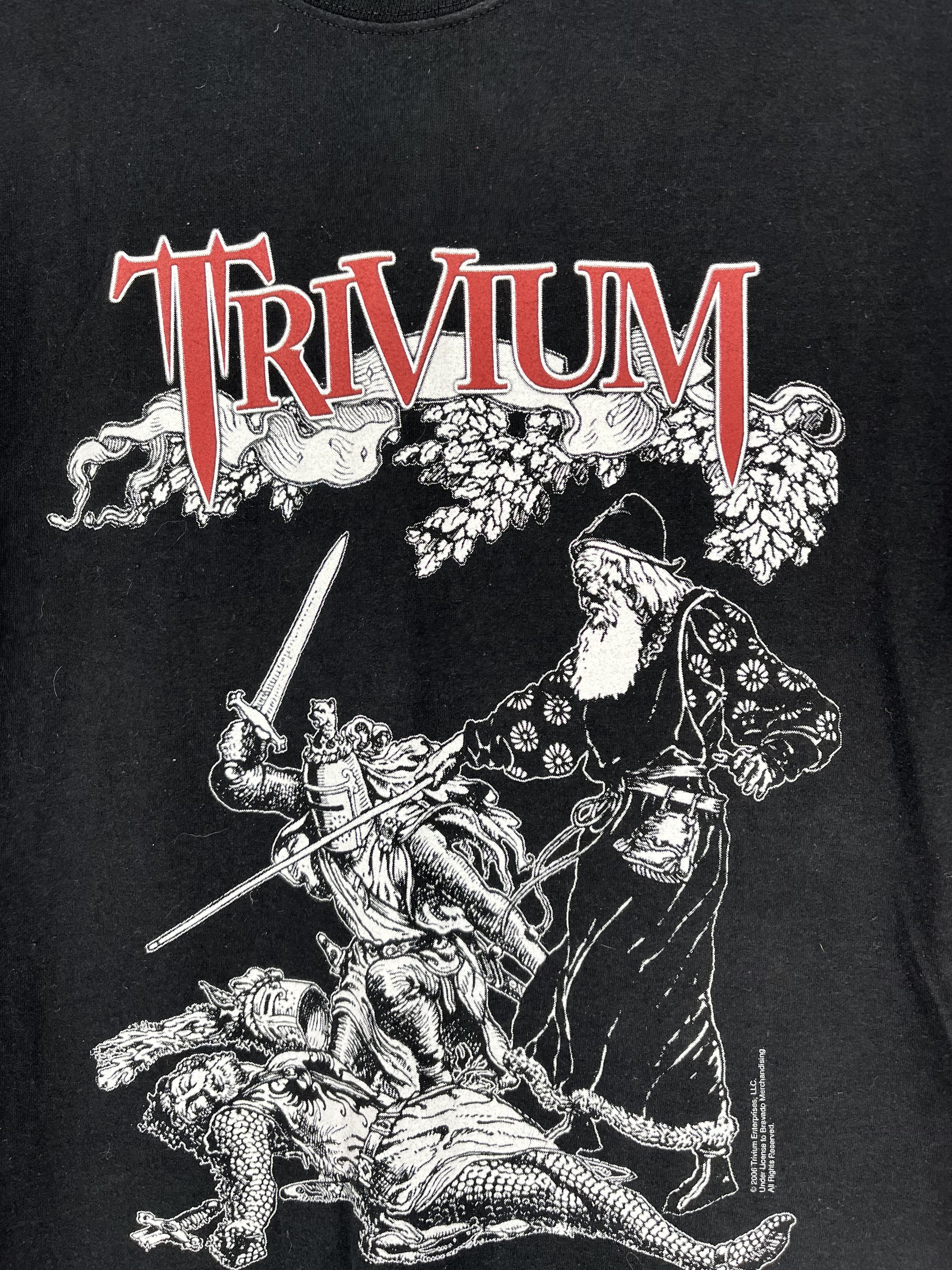 Band Tees Vintage Y2K Triviumn Tour Size M Horror Fece Size US M / EU 48-50 / 2 - 7 Thumbnail