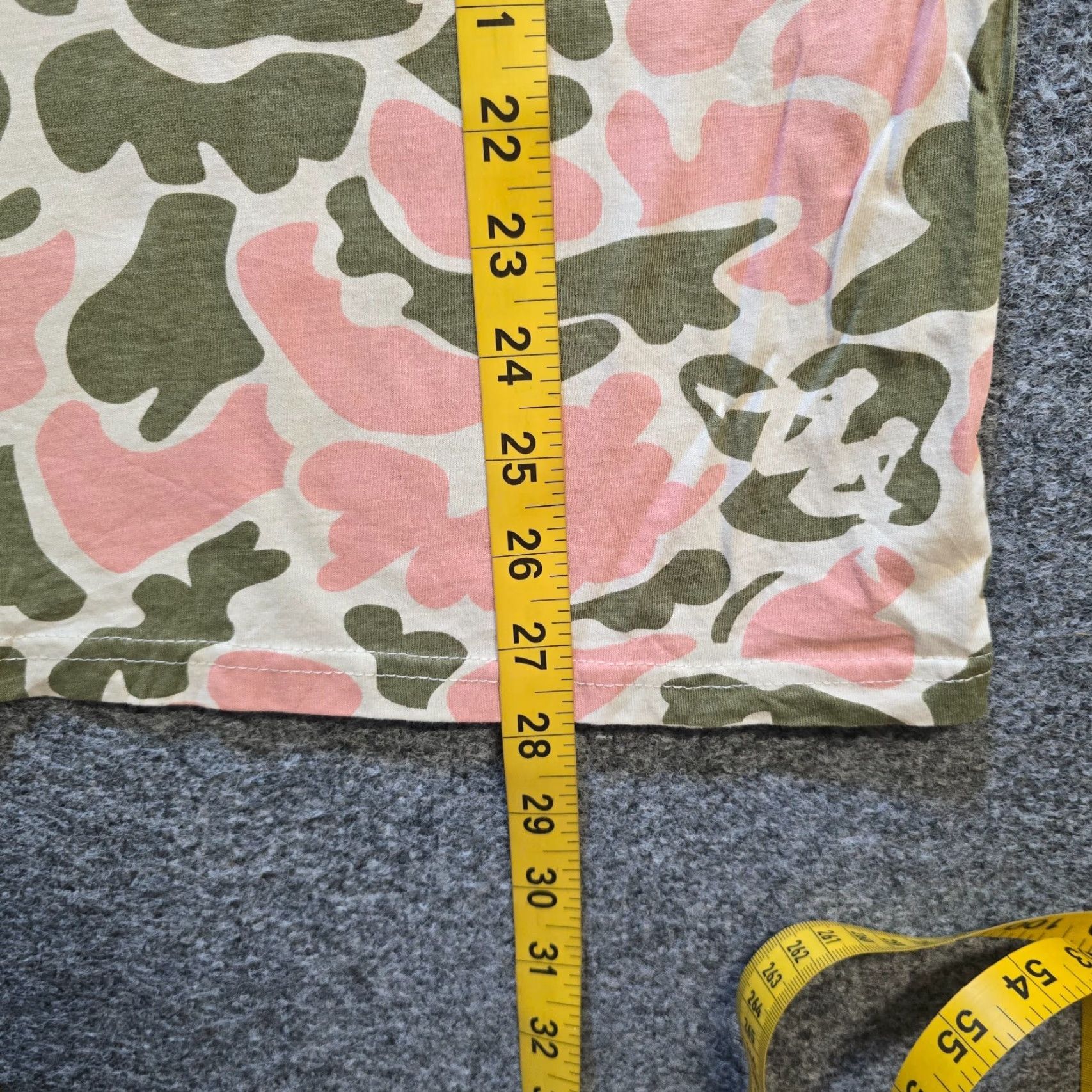 Kappa Kappa Top Womens XL Pink Green Camo Short Sleeve Crew Neck Casual Basic Shirt Size XL / US 12-14 / IT 48-50 - 7 Thumbnail