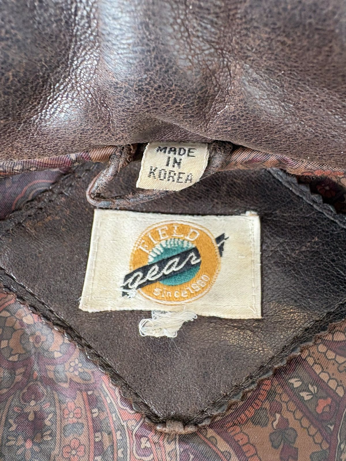 Vintage Vintage Leather Jacket Size US L / EU 52-54 / 3 - 11 Thumbnail