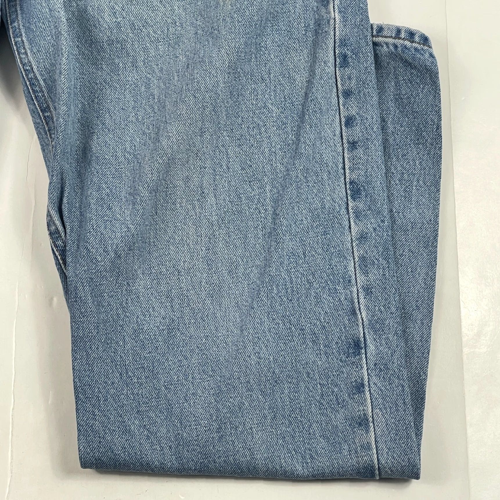 Carhartt Carhartt Jeans Mens 38 x 34 Blue Relaxed Straight Medium Wash Workwear Denim Boys Prime B17 Size US 38 / EU 54 - 4 Thumbnail