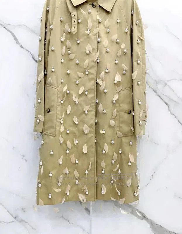 Burberry Burberry Spring Autumn Khaki Cotton Trench Coat. Size S / US 4 / IT 40 - 3 Thumbnail