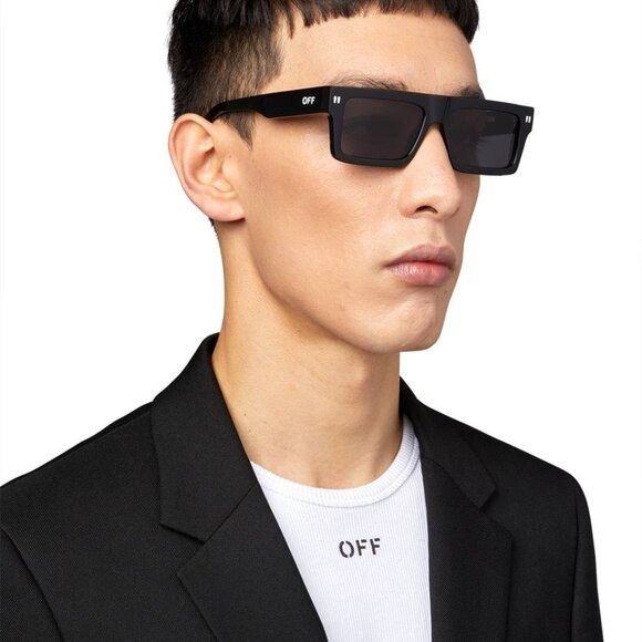Off-White Off-White OERI13Z CHANDLER ­1807 Sunglasses Yellow Square Size ONE SIZE - 2 Thumbnail