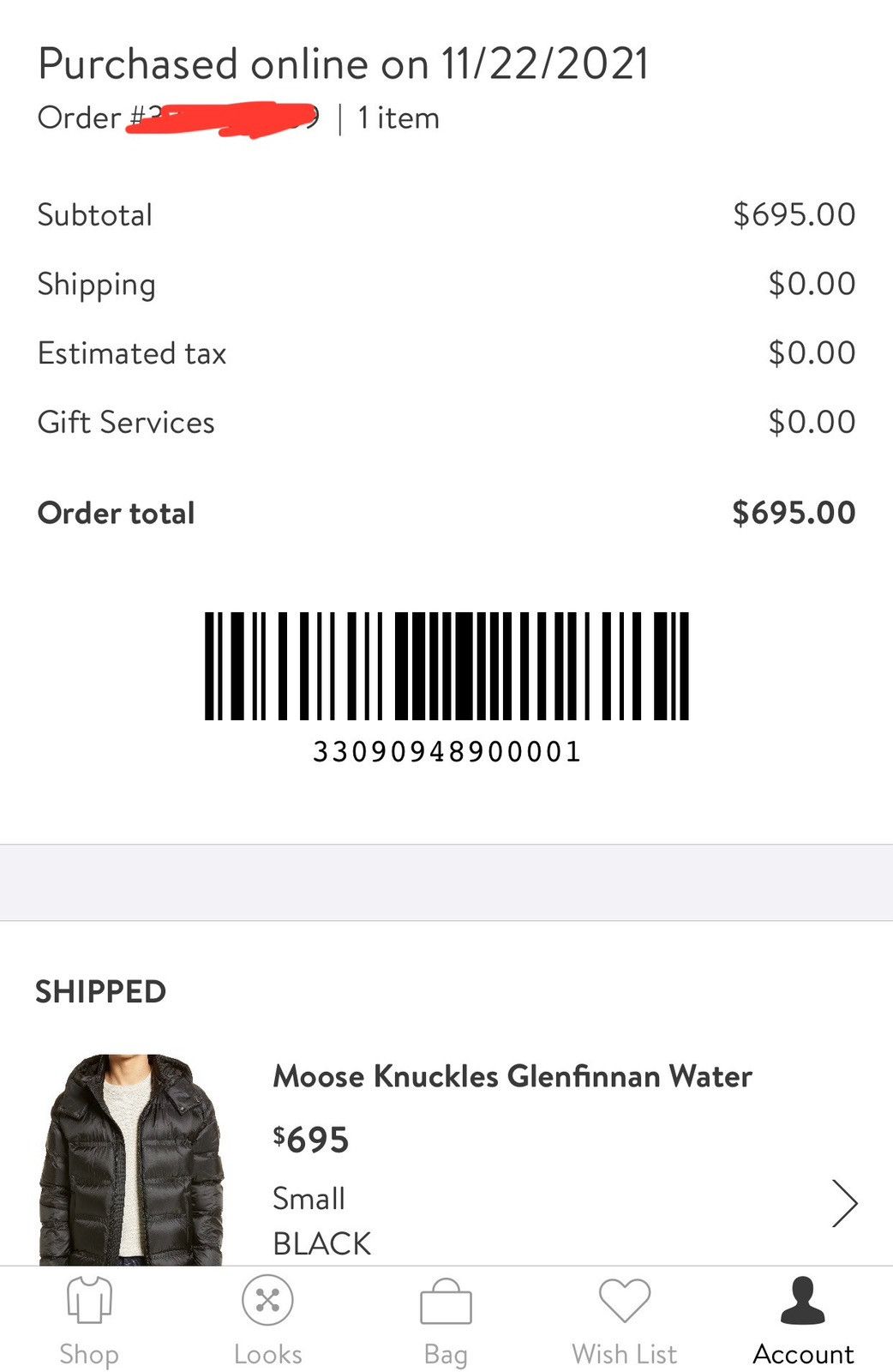 Moose Knuckles Moose Knuckles Glenfinnan Water Coat Size US S / EU 44-46 / 1 - 8 Thumbnail