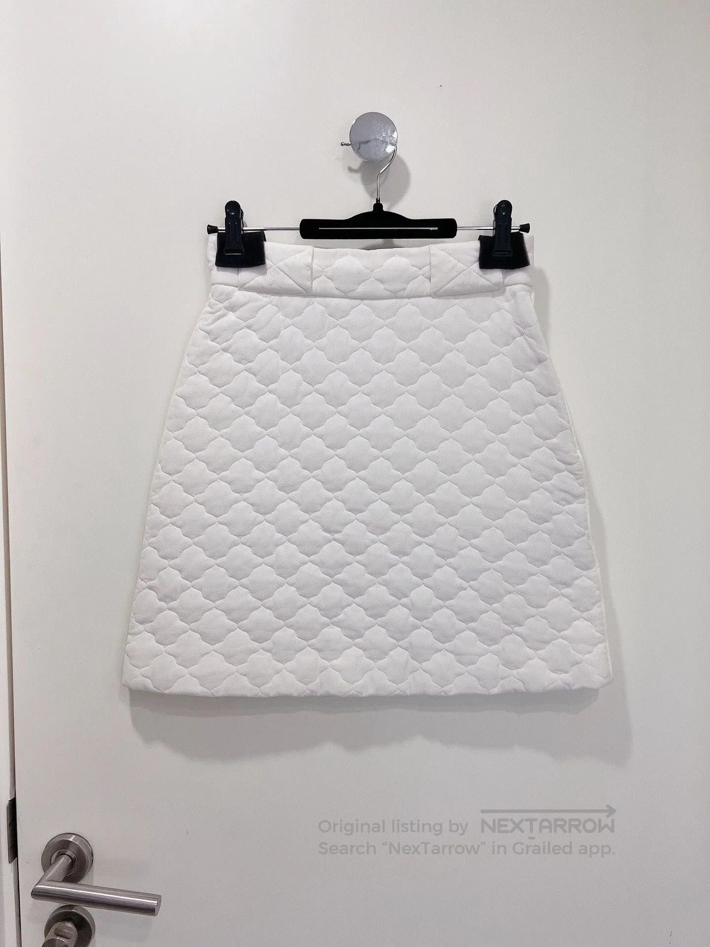 Fendi FENDI Quilted Silk Mini Skirt. Size US 38 / EU 54 - 1 Thumbnail