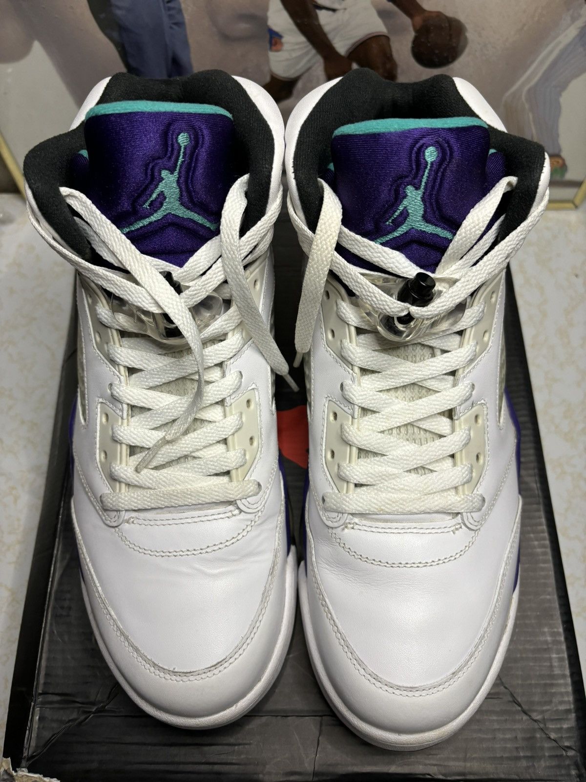 Jordan Brand Jordan Retro 5 ‘grape” Size US 11.5 / EU 44-45 - 2 Thumbnail