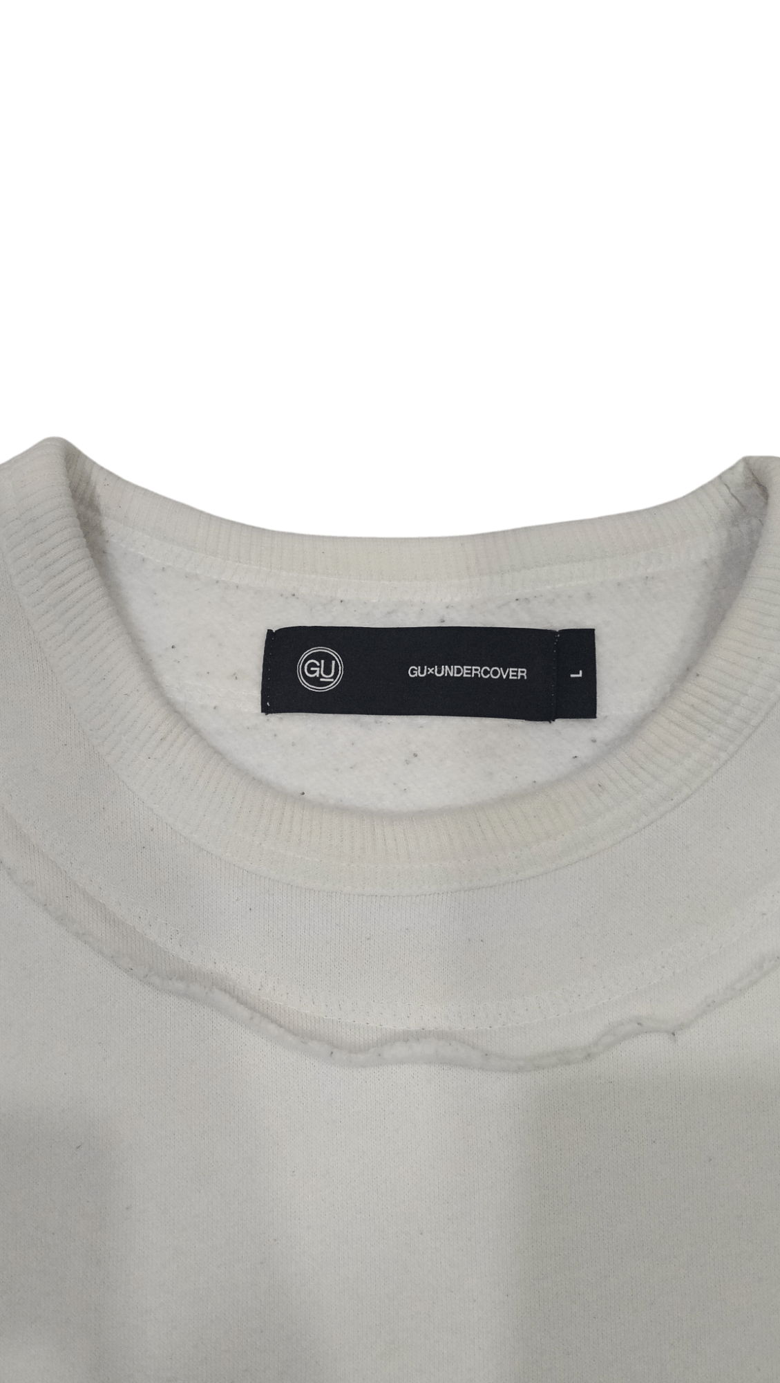 GU × Undercover GU UNDERCOVER White Sweatshirt (S 372) Size US L / EU 52-54 / 3 - 3 Thumbnail