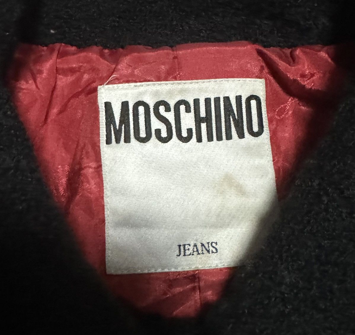 Moschino VINTAGE MOSCHINO JEANS JACKET WOOL JAPAN Size M / US 6-8 / IT 42-44 - 4 Thumbnail