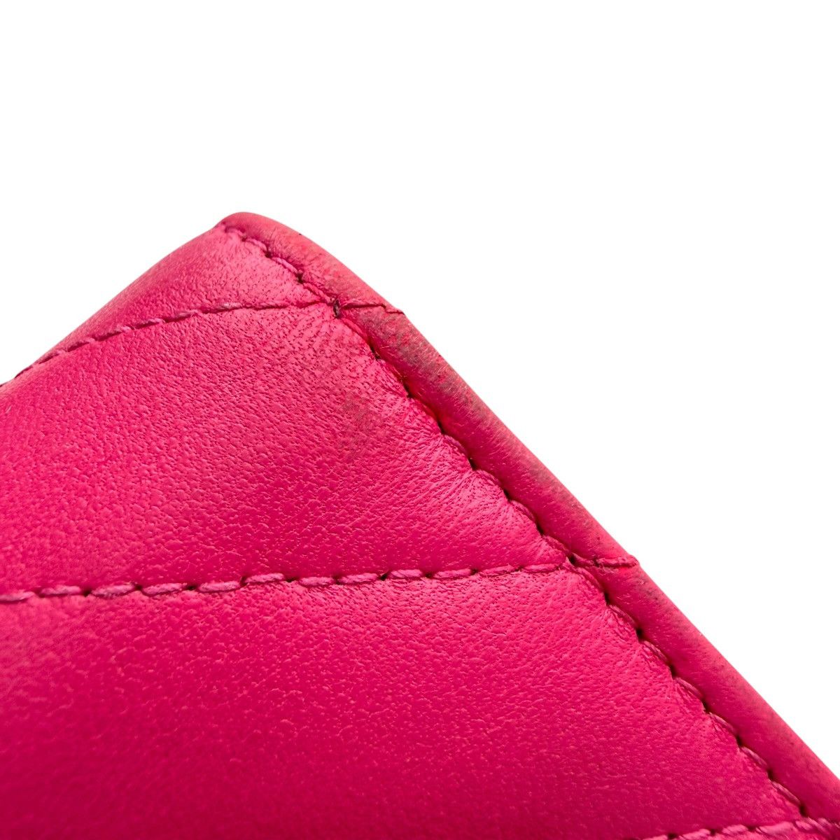 Chanel Chanel CC Chevron Stitch Leather Long Wallet Size ONE SIZE - 9 Thumbnail