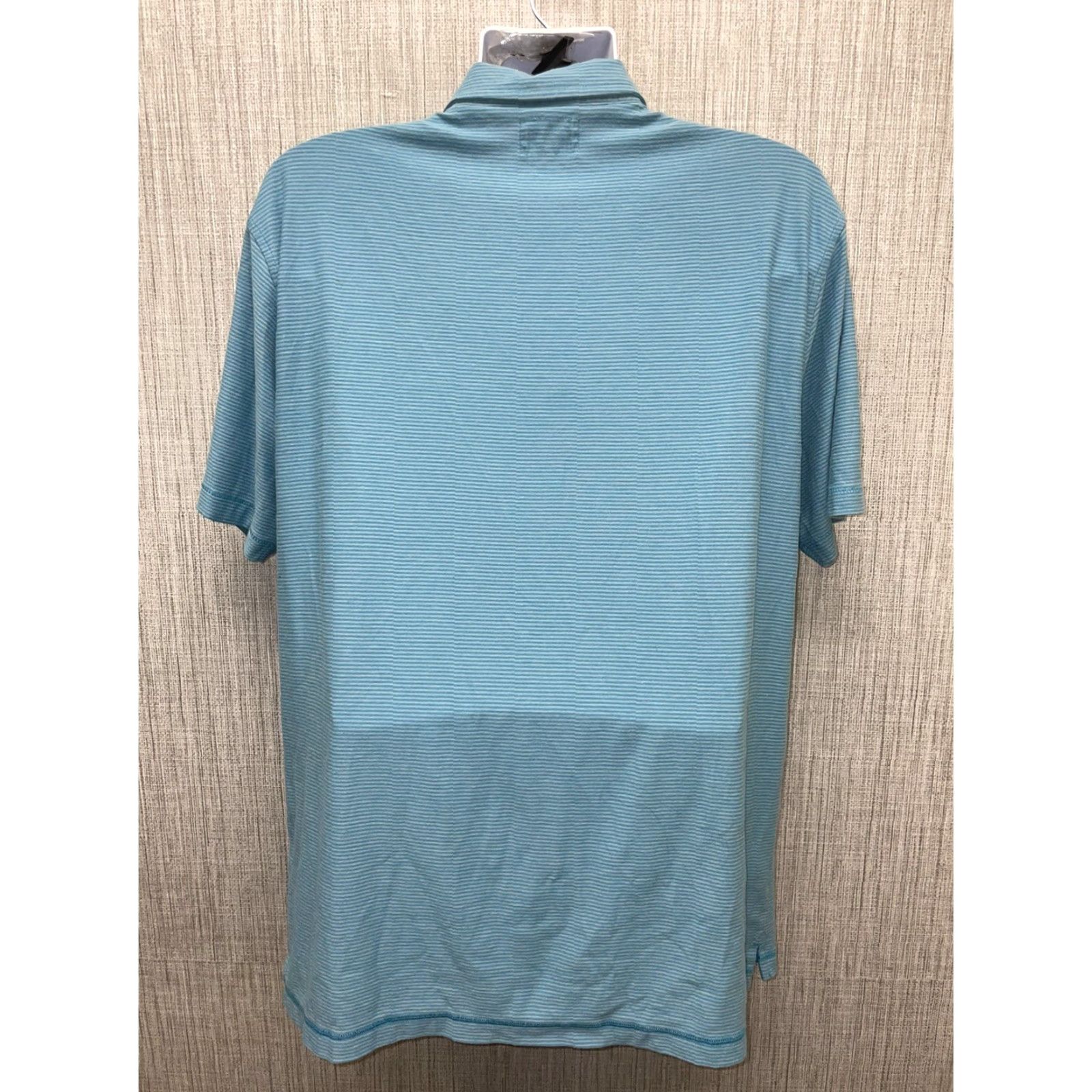 Vintage VINTAGE LinkSoul Light Blue Striped Polo Mens XL Size US XL / EU 56 / 4 - 4 Thumbnail