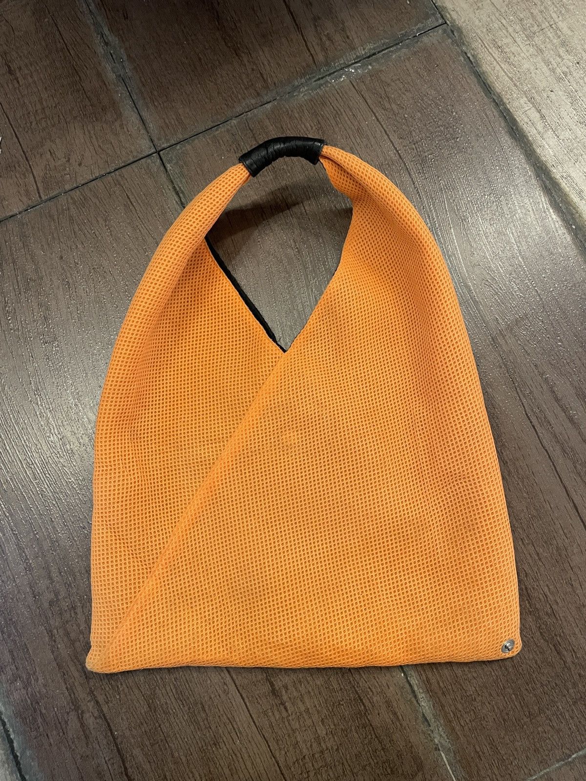MM6 Maison Margiela MM6 mesh handle bag orange Size ONE SIZE - 3 Thumbnail
