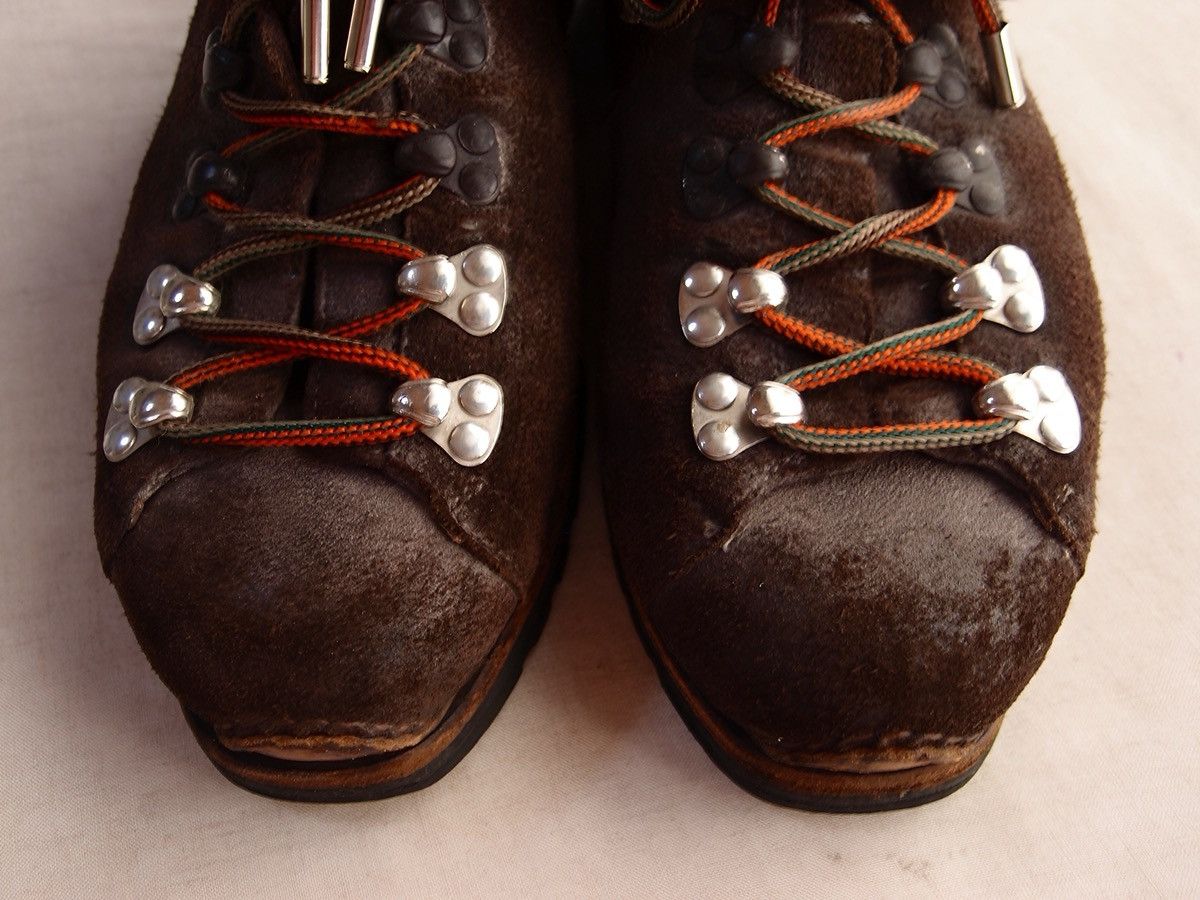 Santoni Santoni Suede Hiking Boots with Real Fur Collar Size US 7.5 / EU 40-41 - 3 Thumbnail