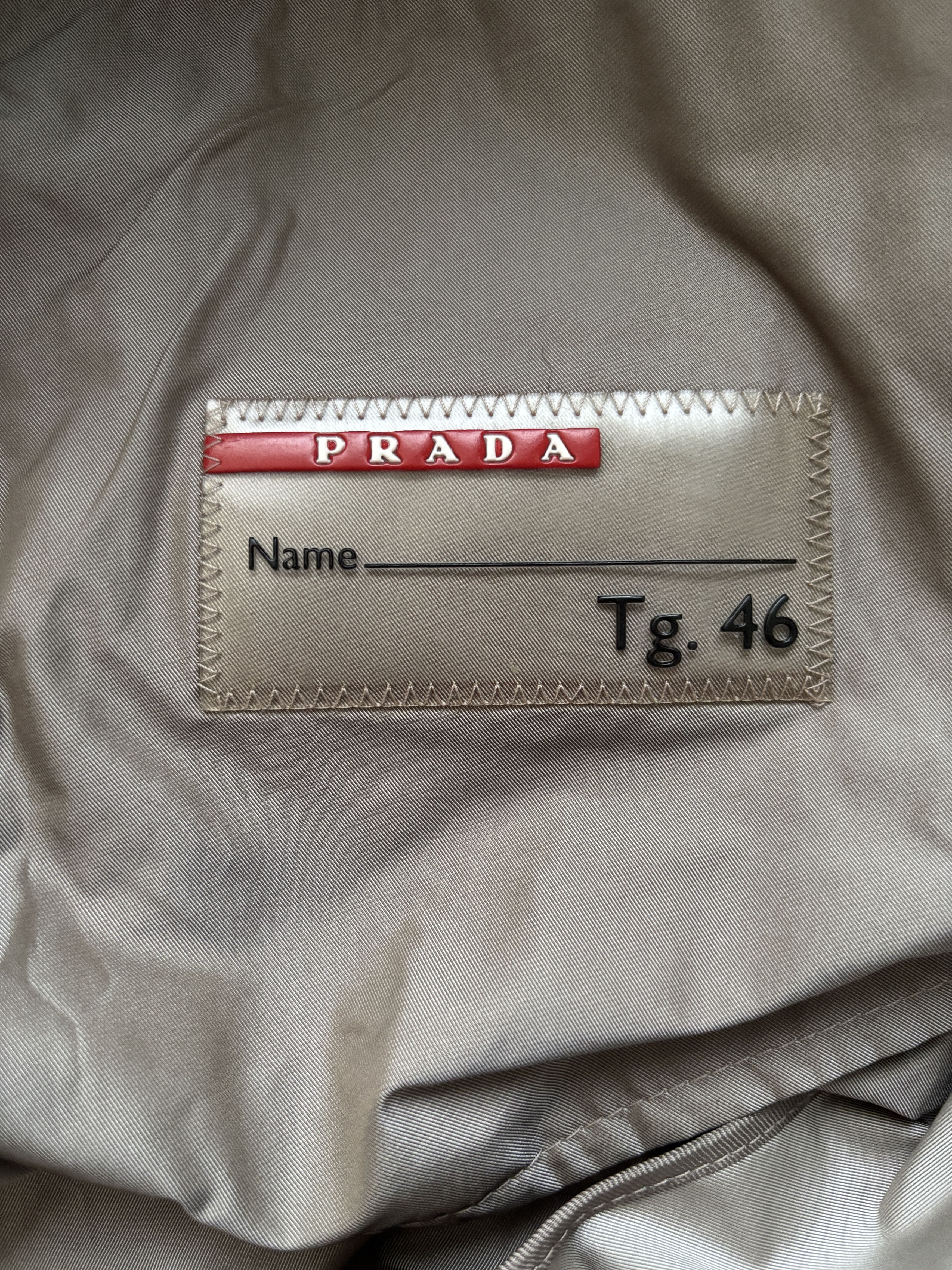 Prada ⚡️QUICK SALE⚡️2011 Prada Sport Linea Rossa Grey Raincoat Size US S / EU 44-46 / 1 - 4 Thumbnail