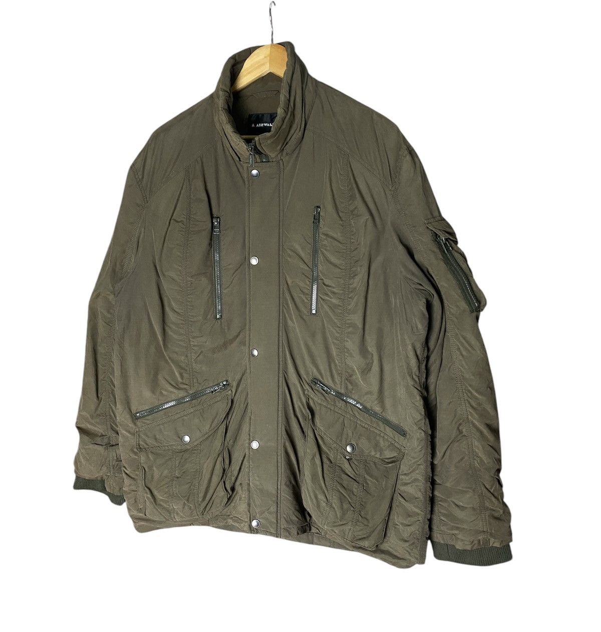 Airwalk × Vintage Vintage Airwalk Chore Nylon Jacket Size US L / EU 52-54 / 3 - 2 Thumbnail